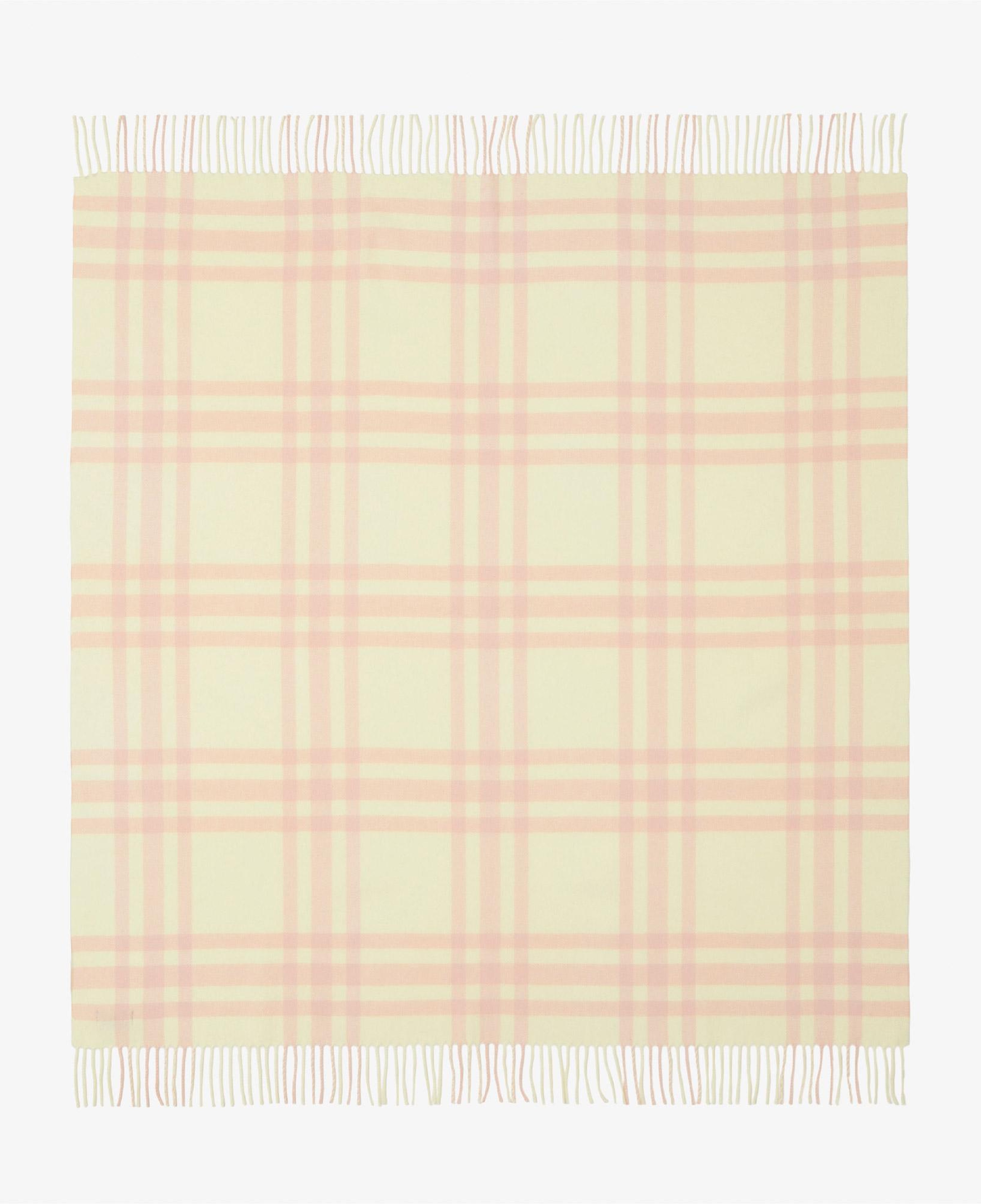 Burberry Çocuk Krem Yün Battaniye
