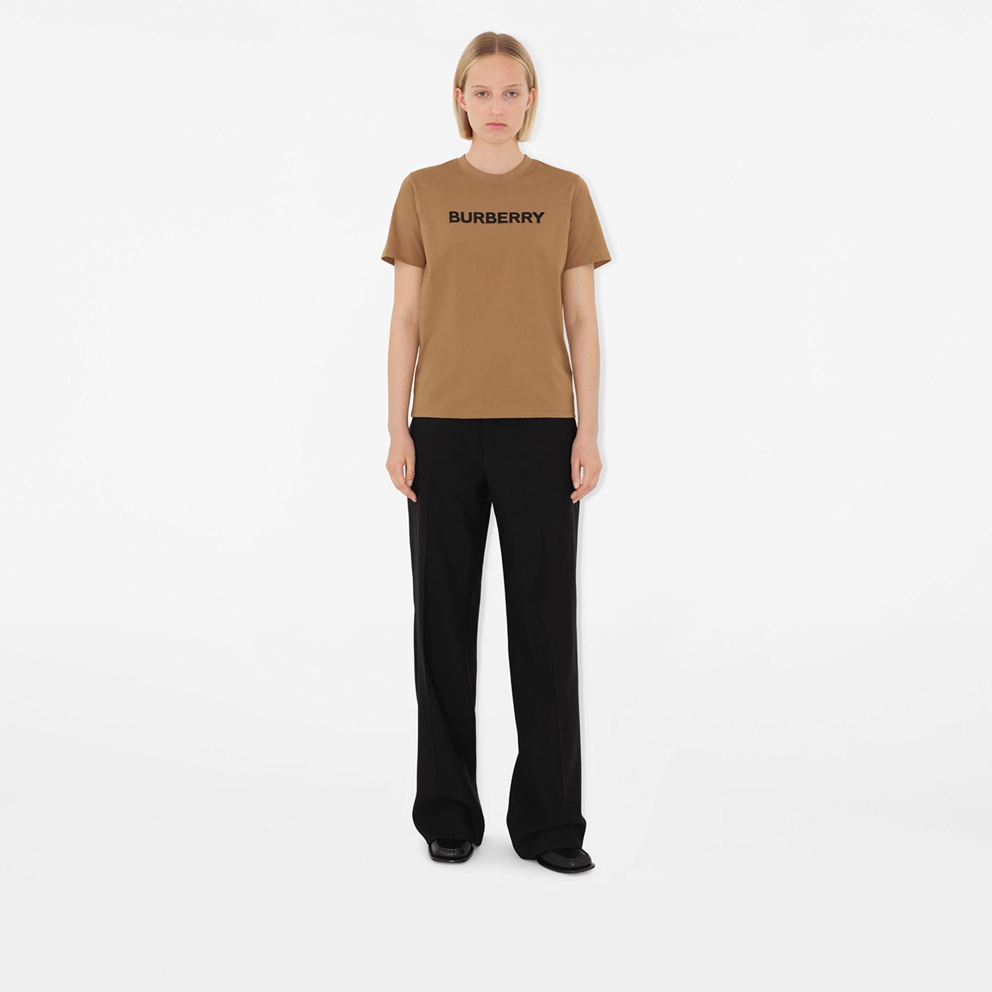 Burberry Kadın Kahverengi T-Shirt