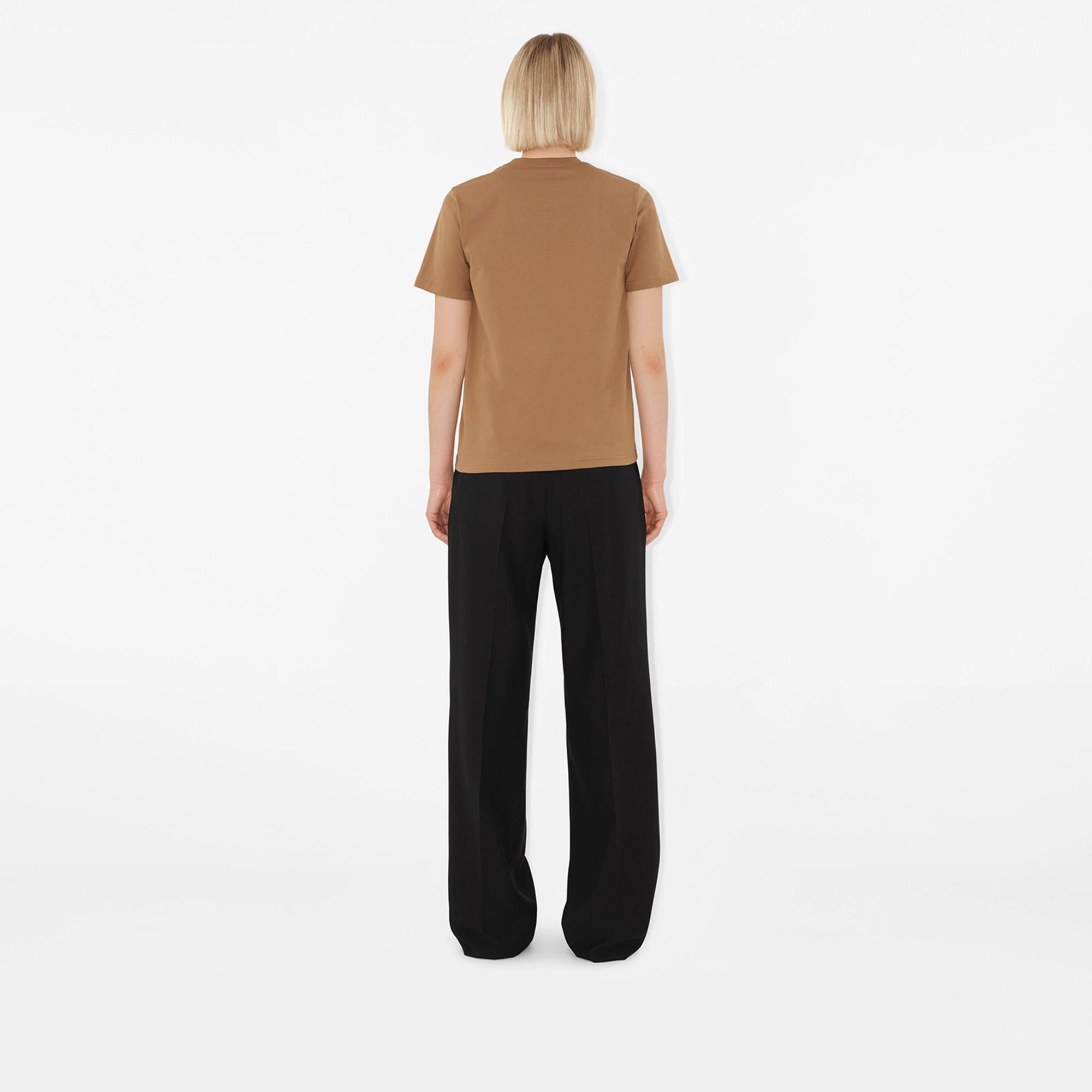 Burberry Kadın Kahverengi T-Shirt
