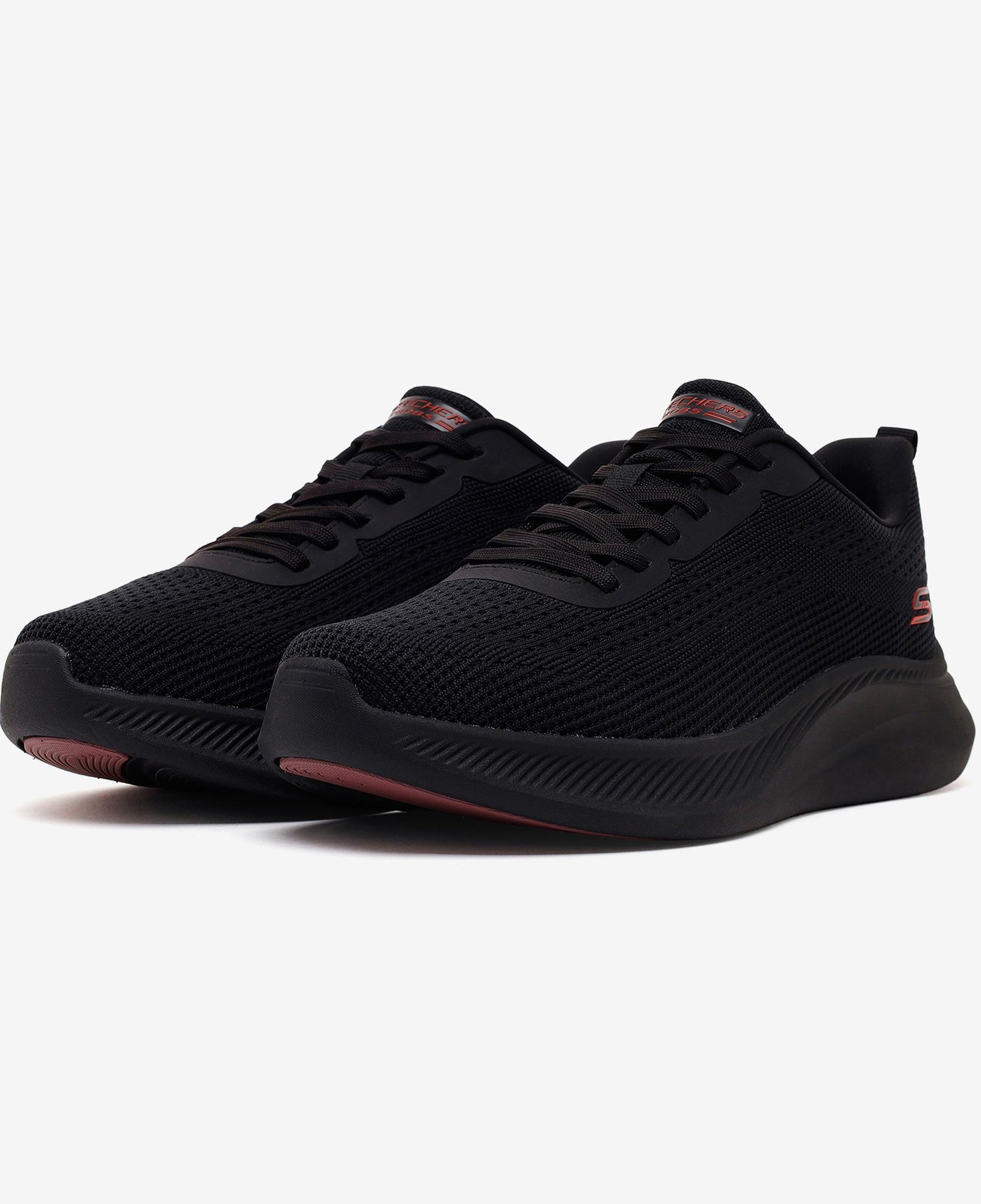 Skechers Bobs Moda Flex Erkek Siyah Spor Ayakkabı
