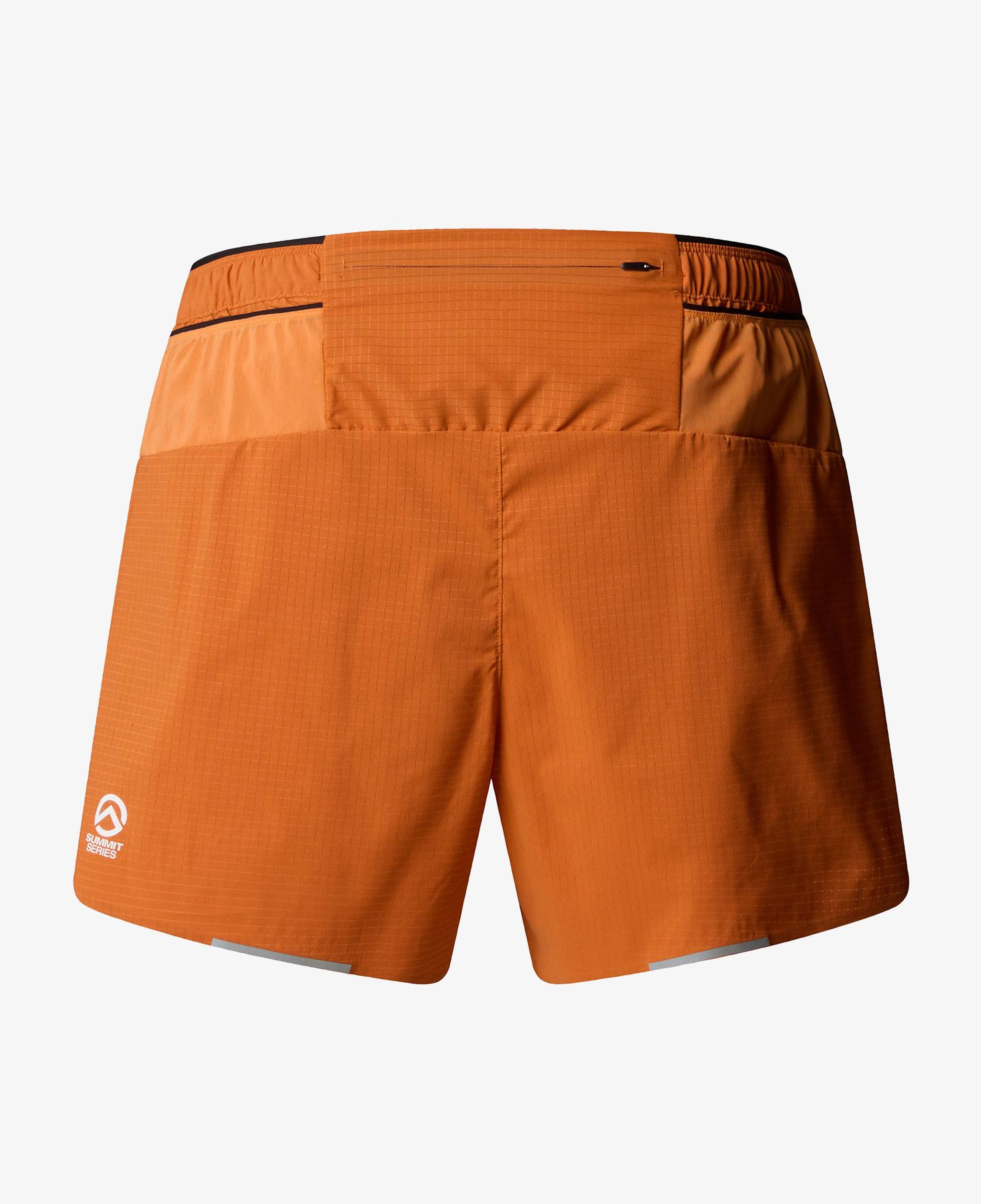 The North Face Summit Pacesetter 5in Erkek Turuncu Koşu Şortu