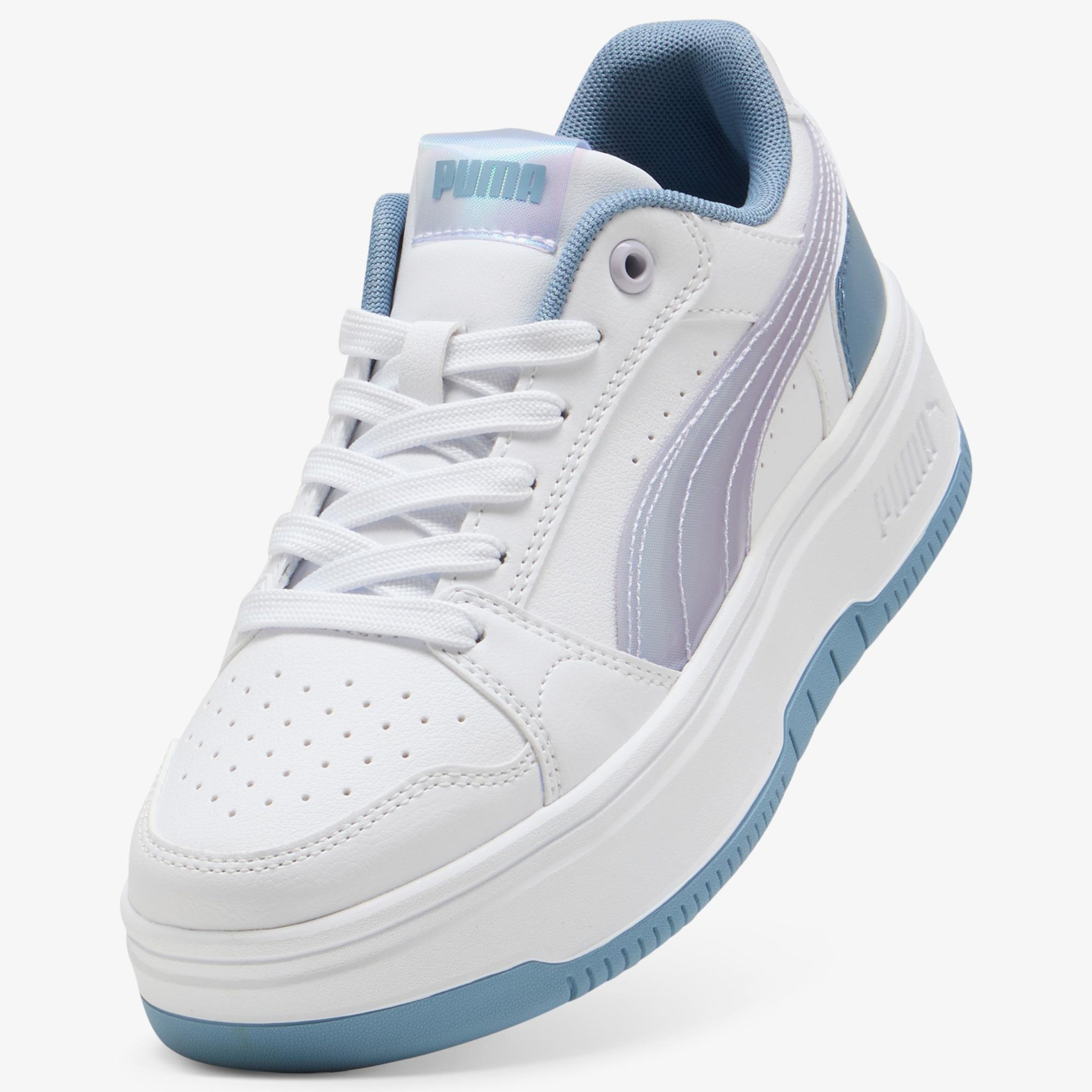 Puma Rebound Femme Space Belle Çocuk Beyaz Spor Ayakkabı