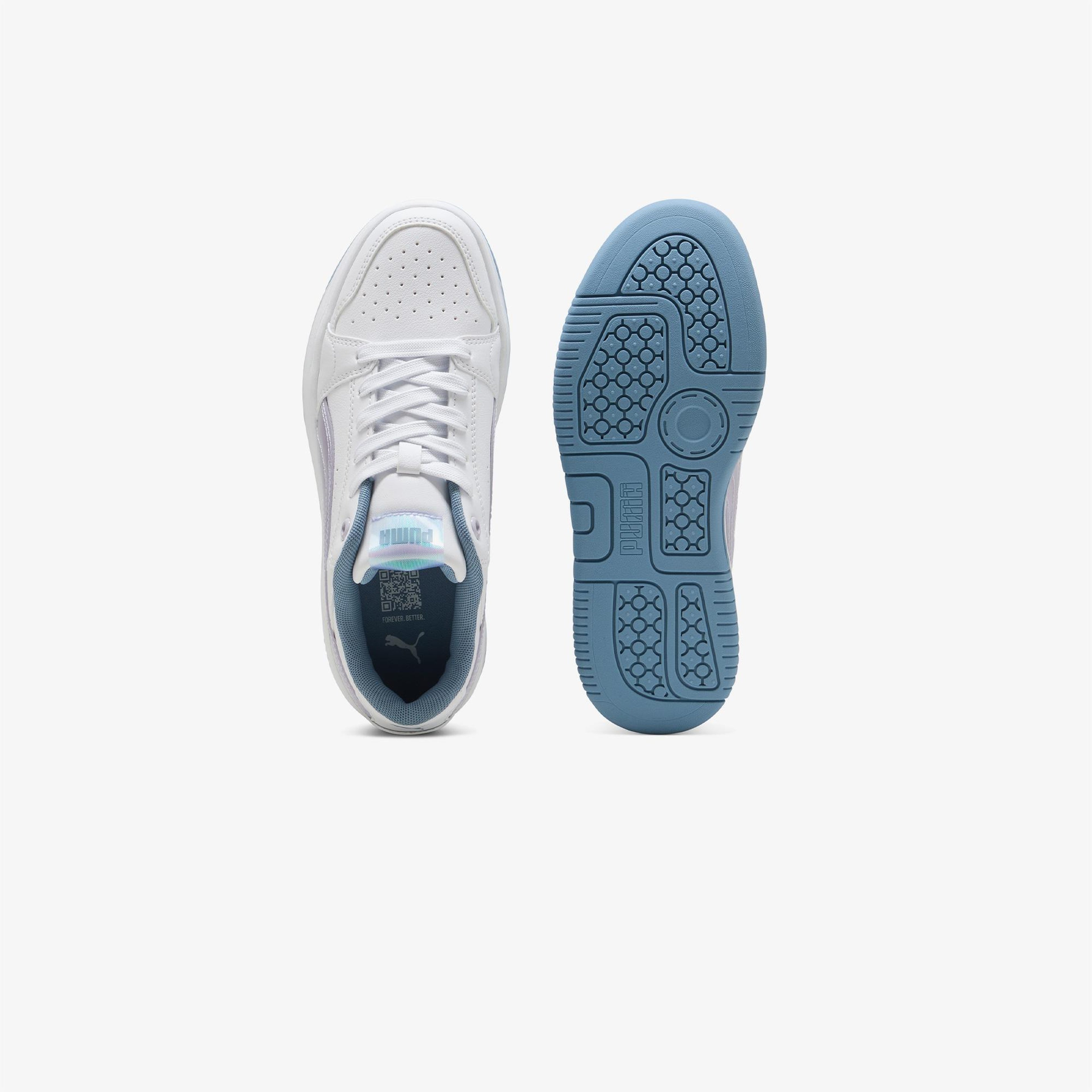 Puma Rebound Femme Space Belle Çocuk Beyaz Spor Ayakkabı