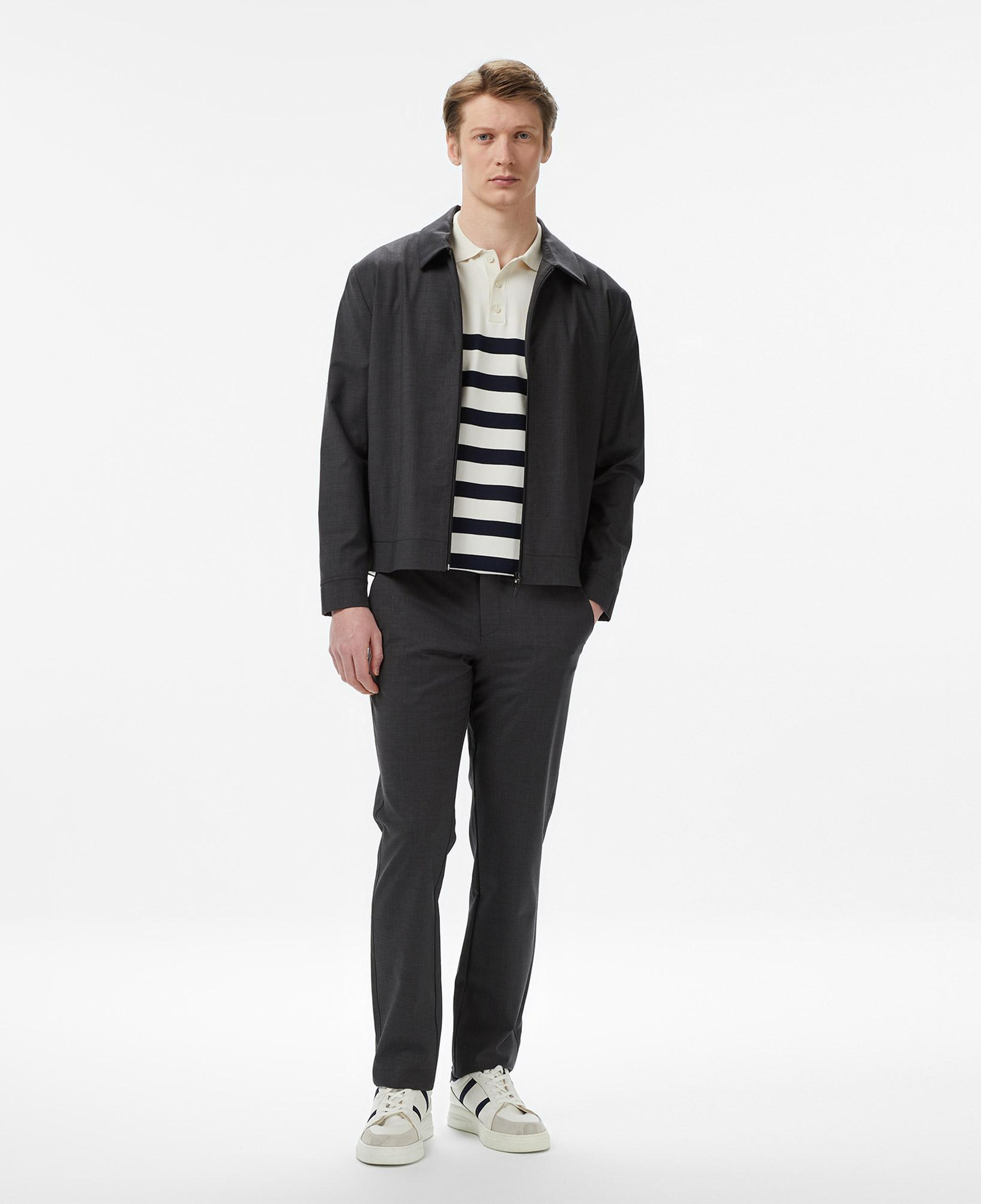 Nautica Erkek Gri Regular Fit Ceket