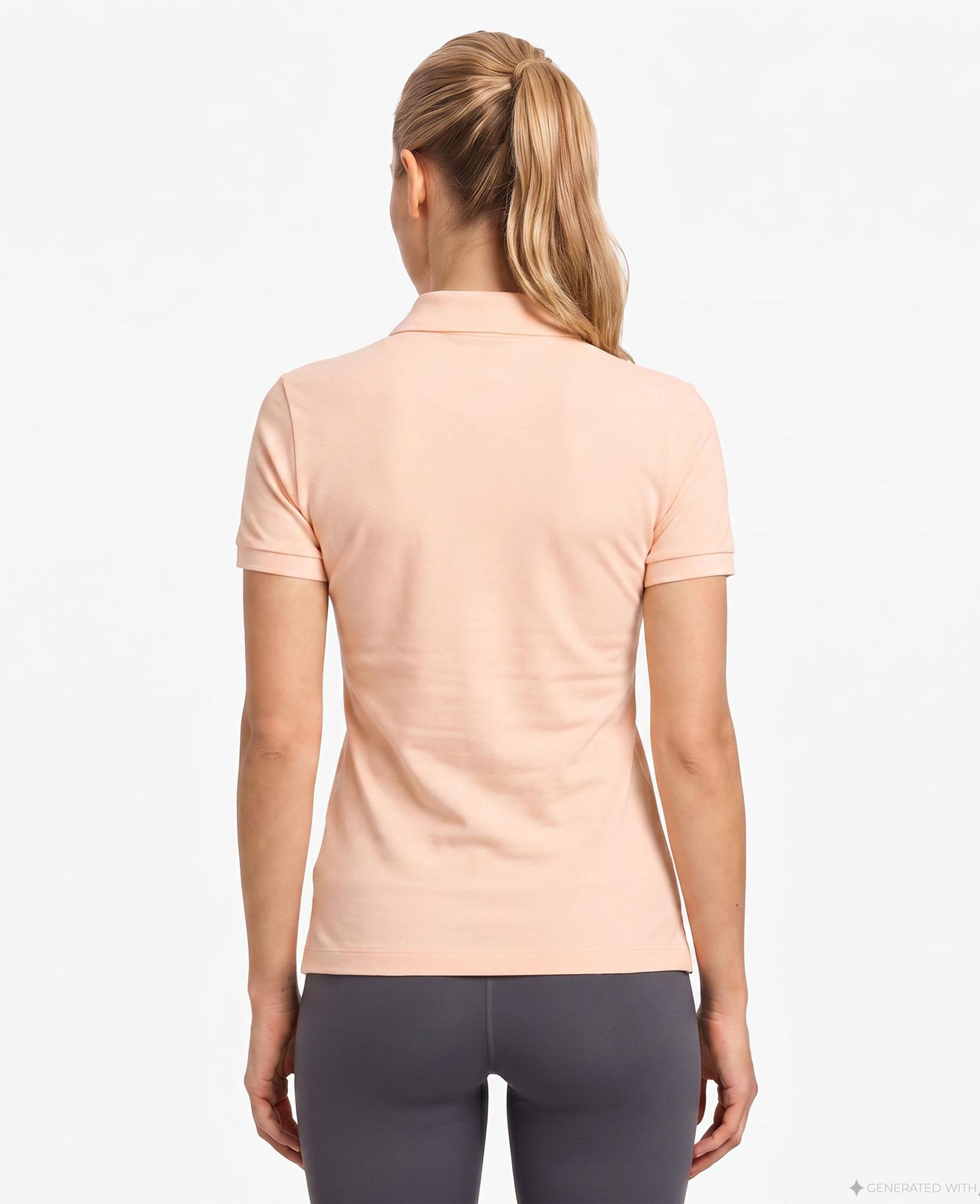 Lacoste Kadın Regular Fit Pembe Polo