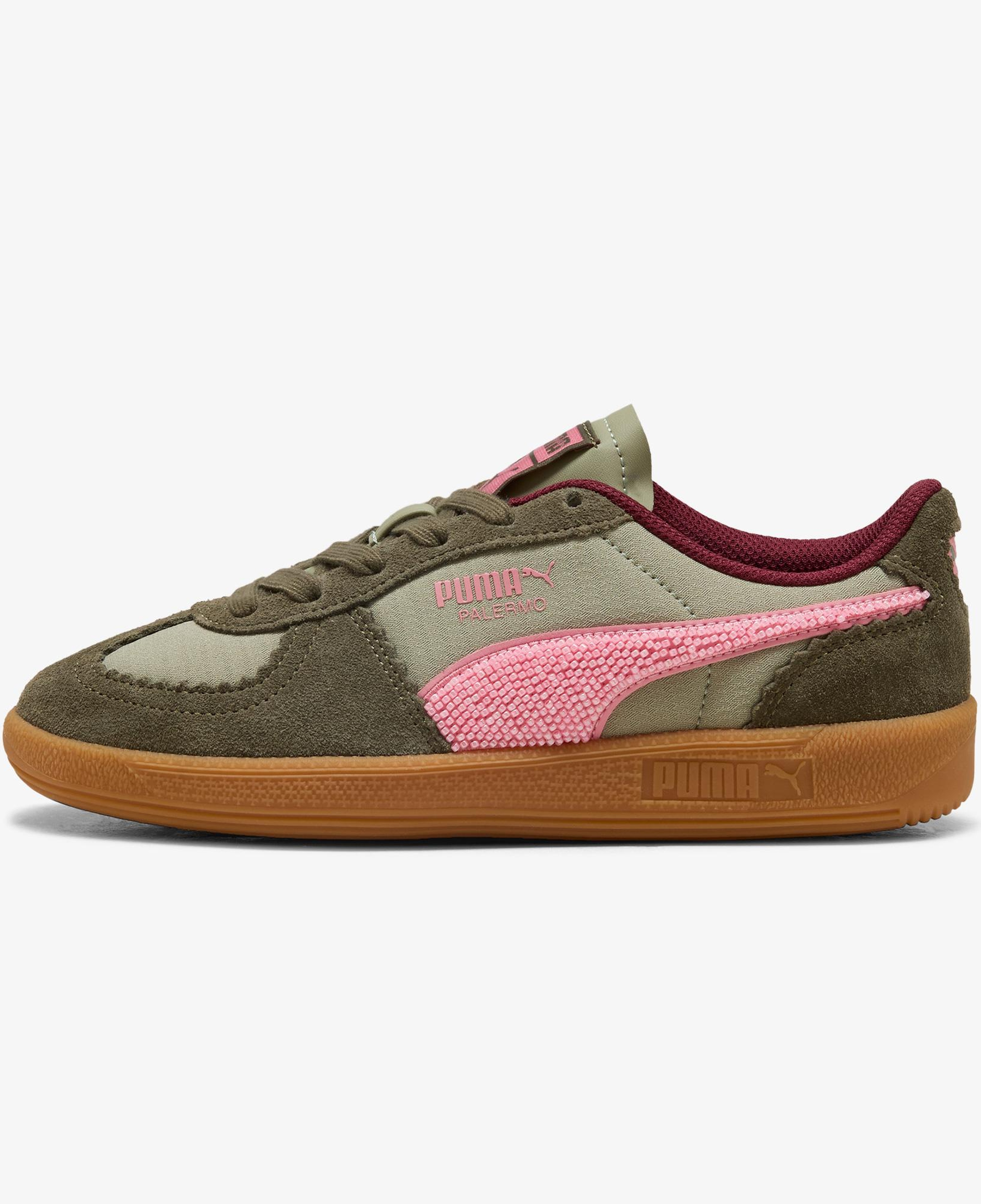 Puma Palermo Gentle Meld Kadın Yeşil Spor Ayakkabı
