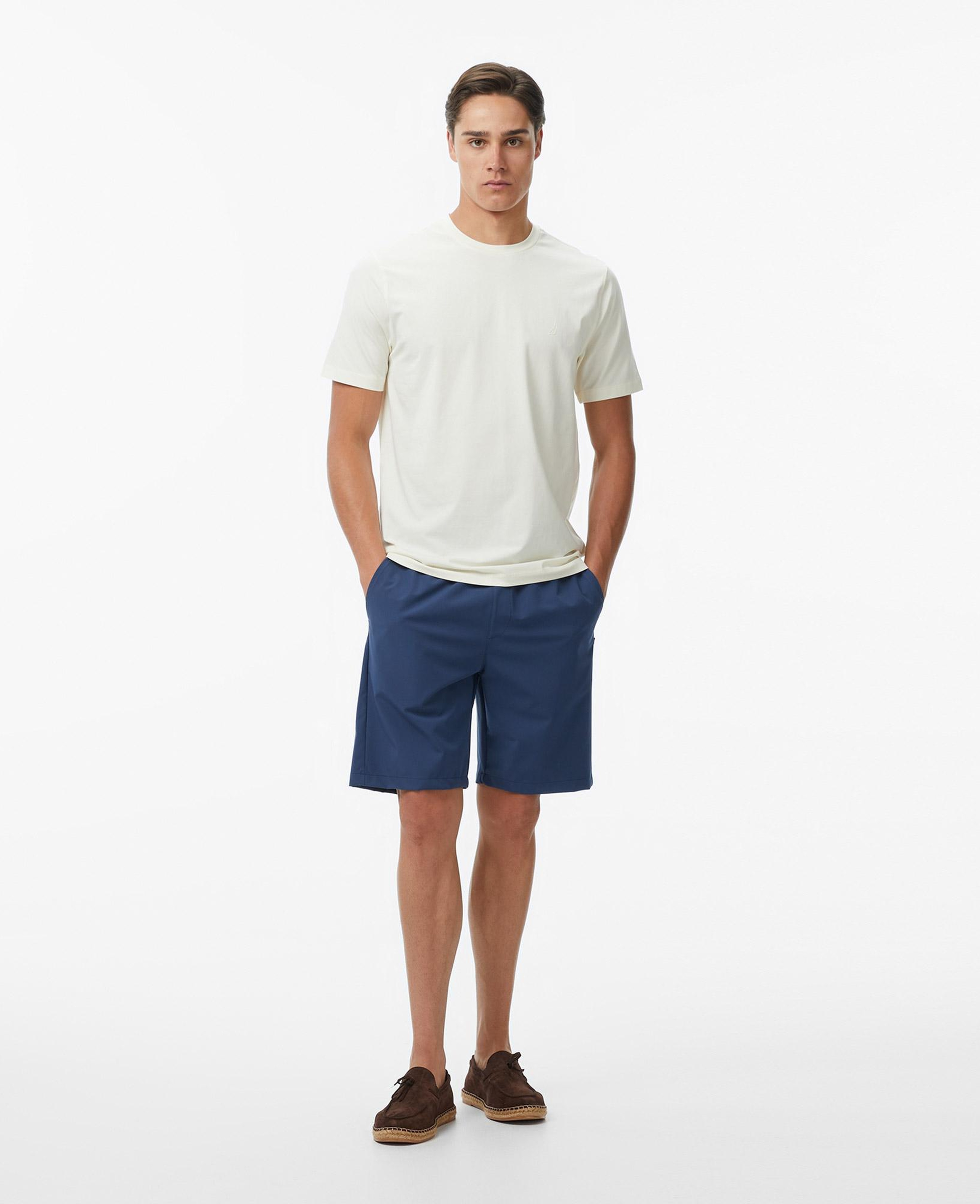Nautica Erkek Ekru Regular Fit T-Shirt