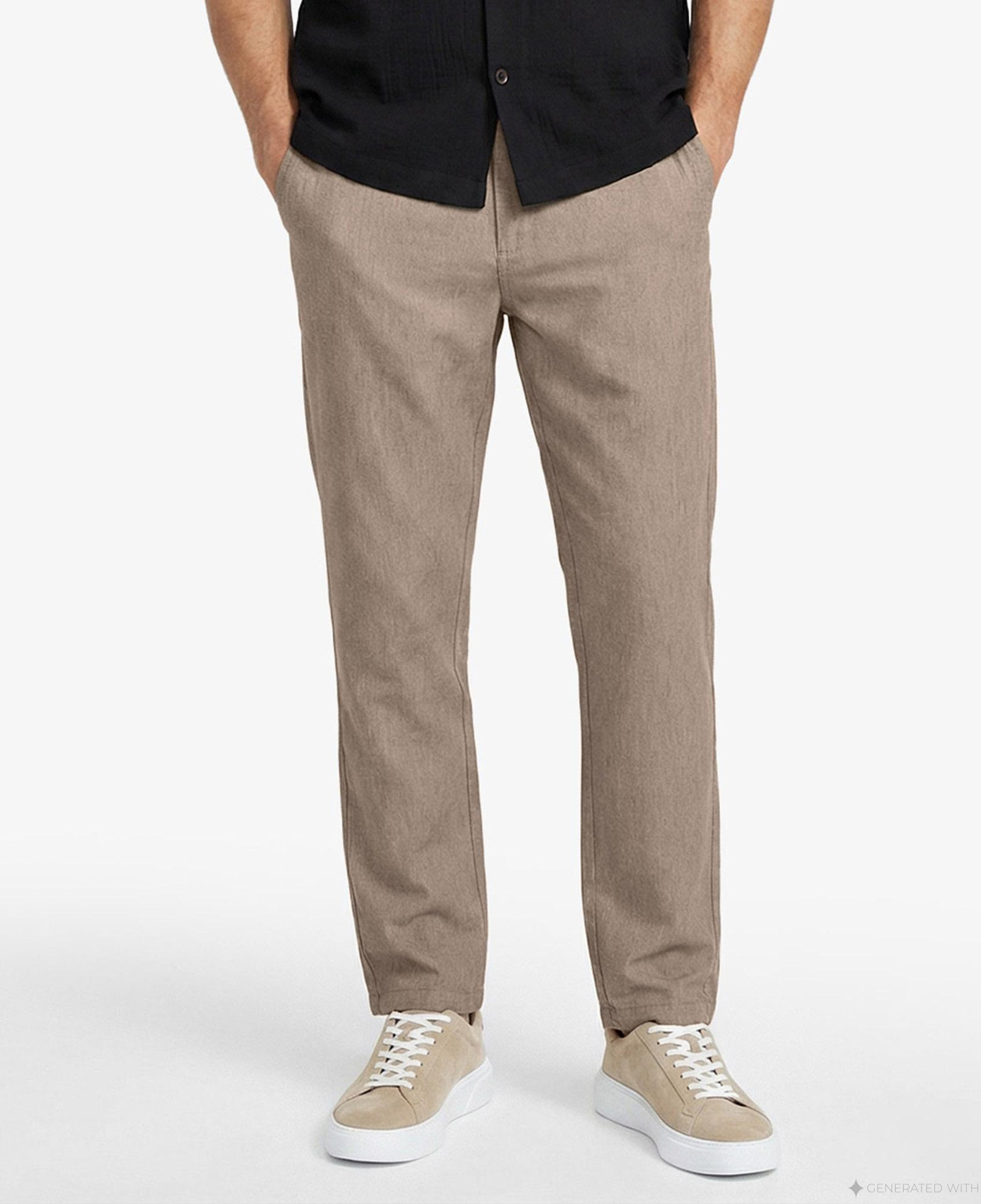 Nautica Erkek Kahverengi Regular Fit Pantolon