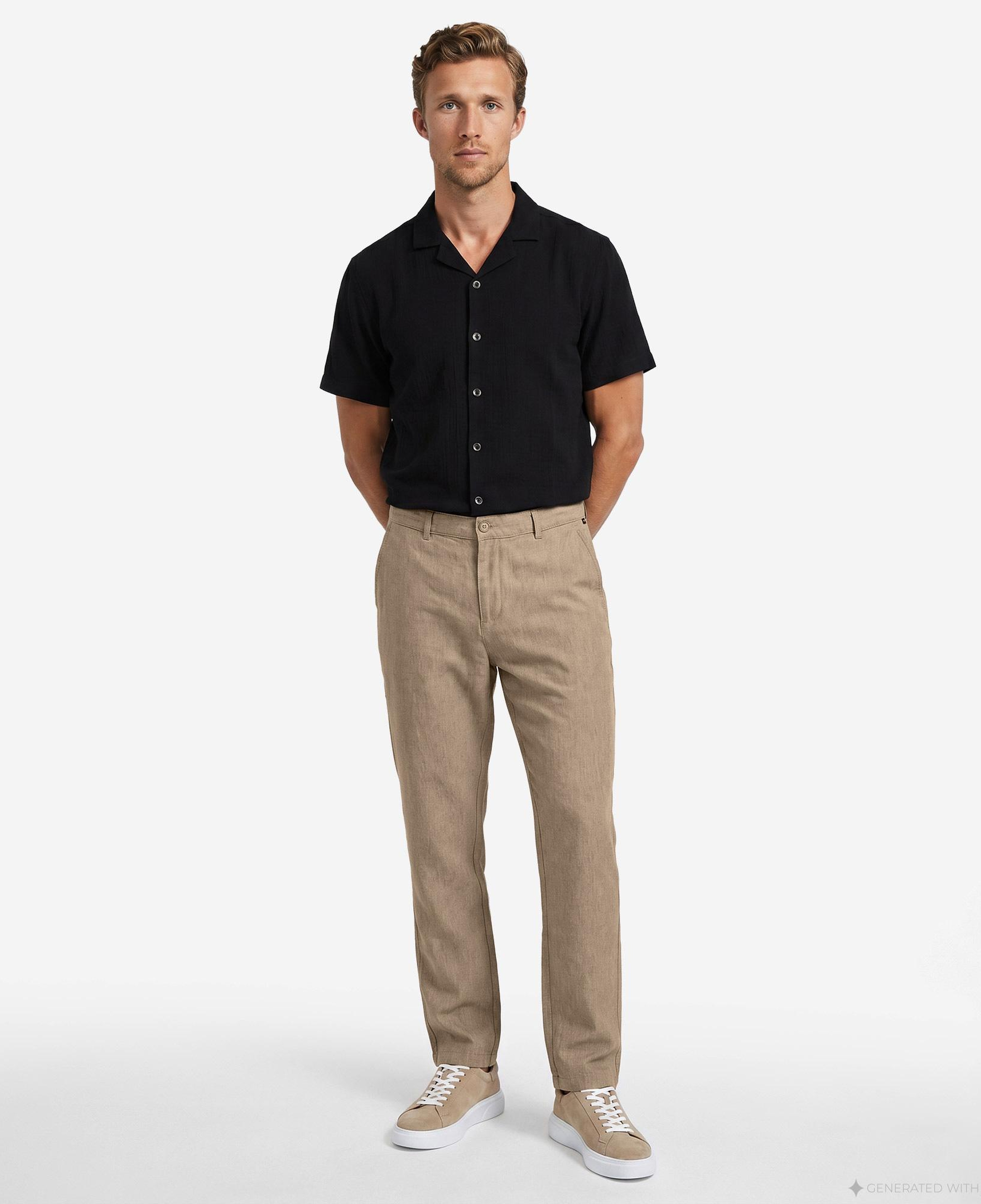 Nautica Erkek Kahverengi Regular Fit Pantolon