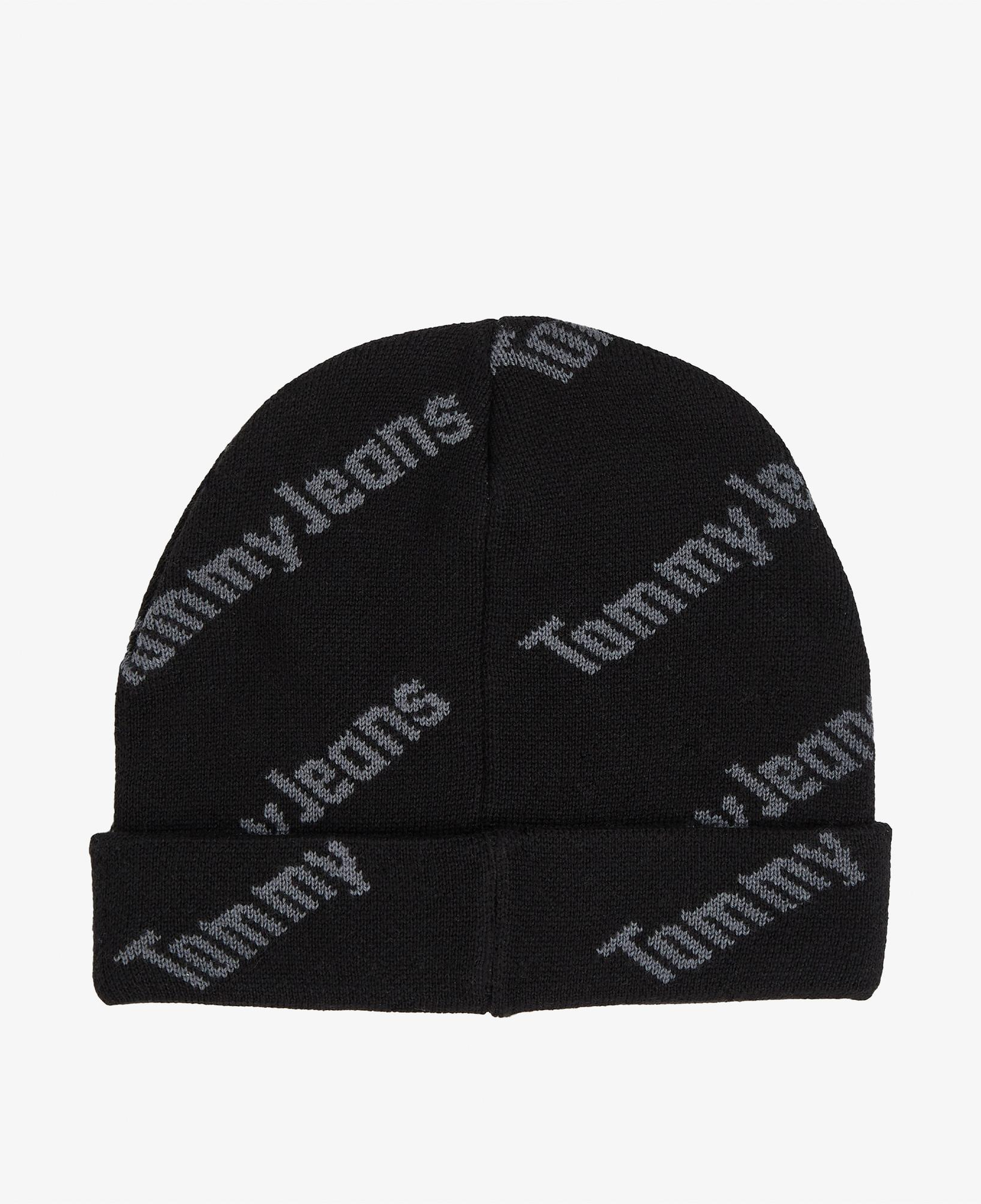 Tommy Jeans Skater Boy S Print Erkek Siyah Bere