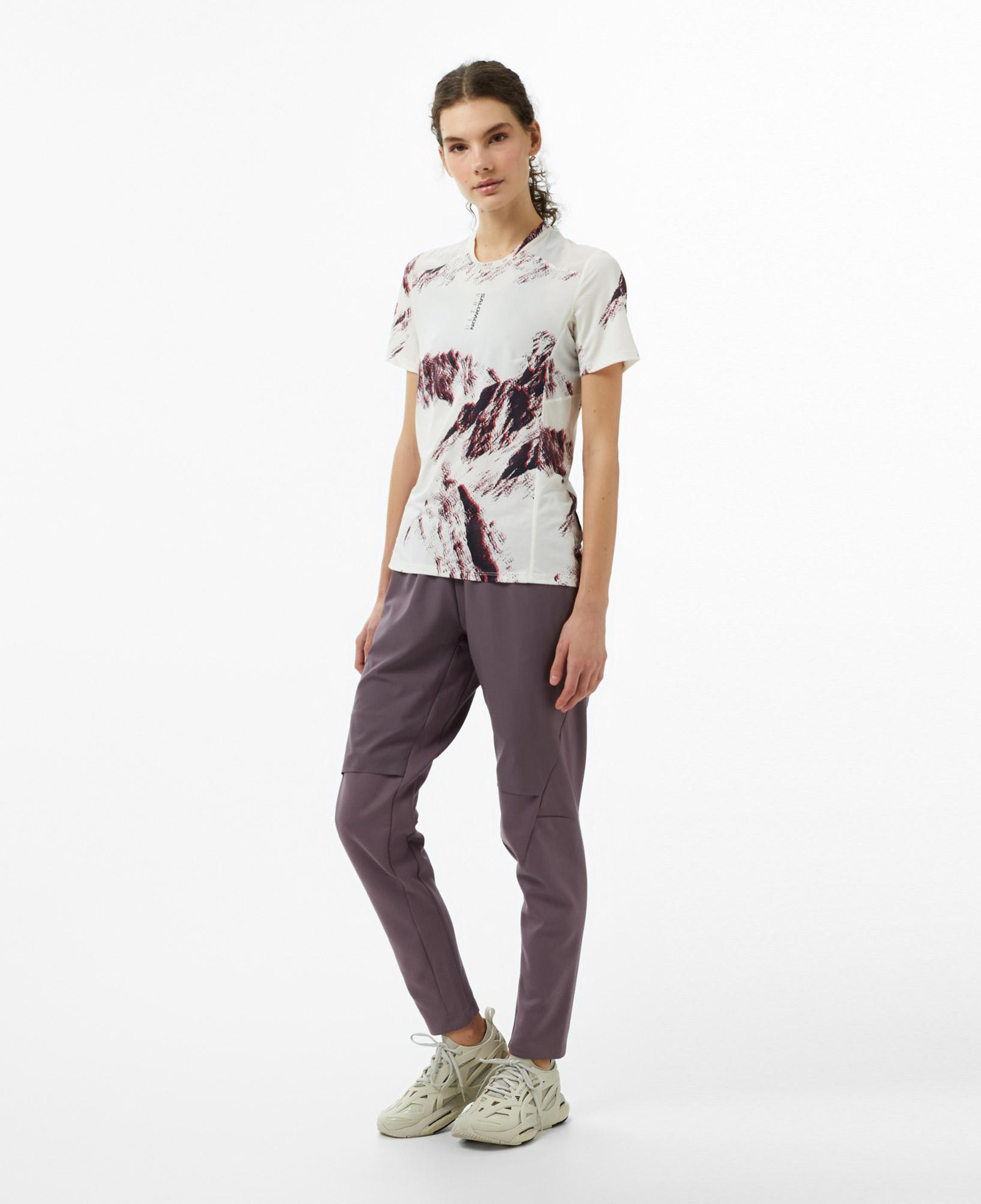 Salomon Runlife Pant Kadın Mor Pantolon