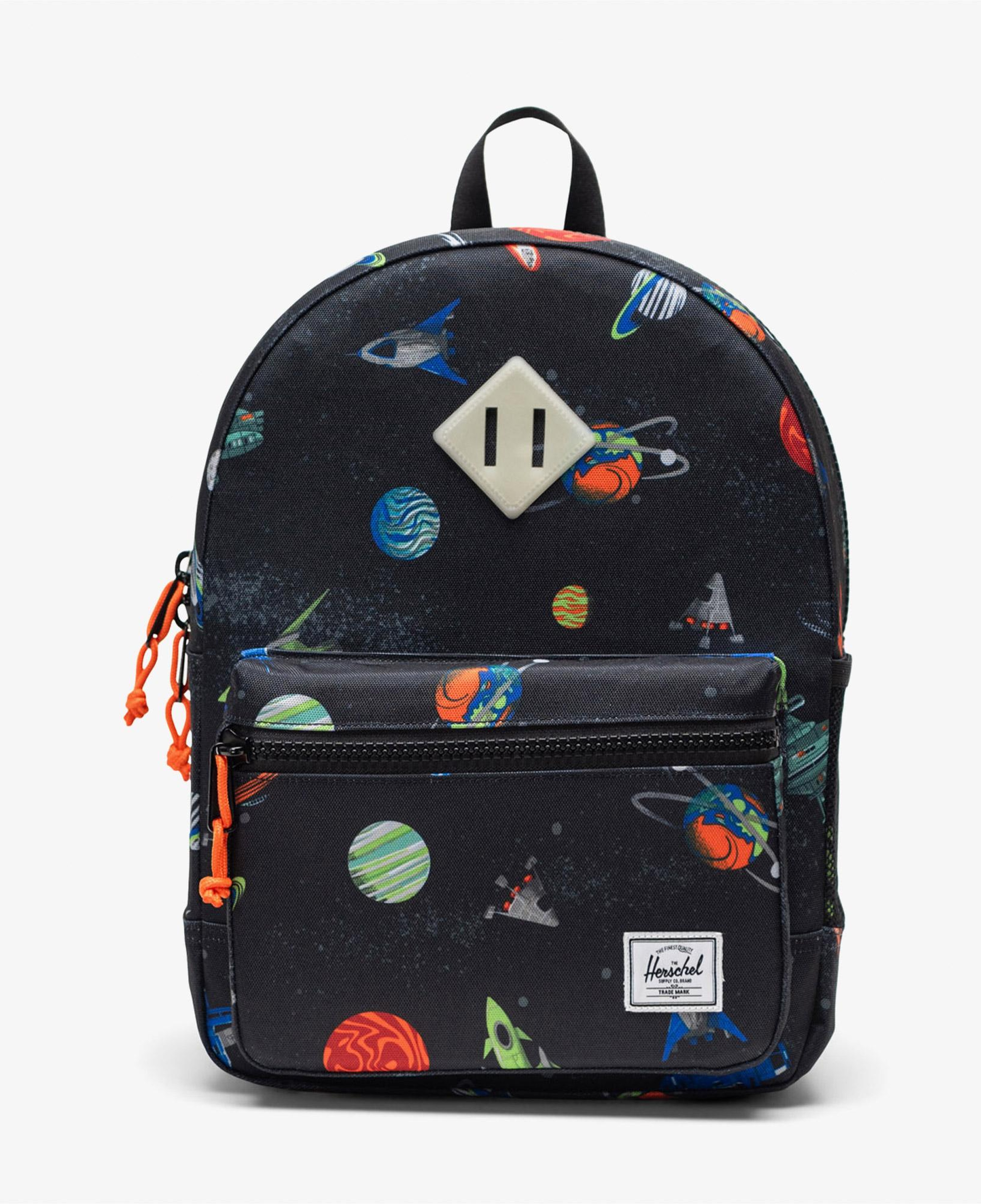 Herschel Heritage Space Adventure Çocuk Siyah Mini Sırt Çantası