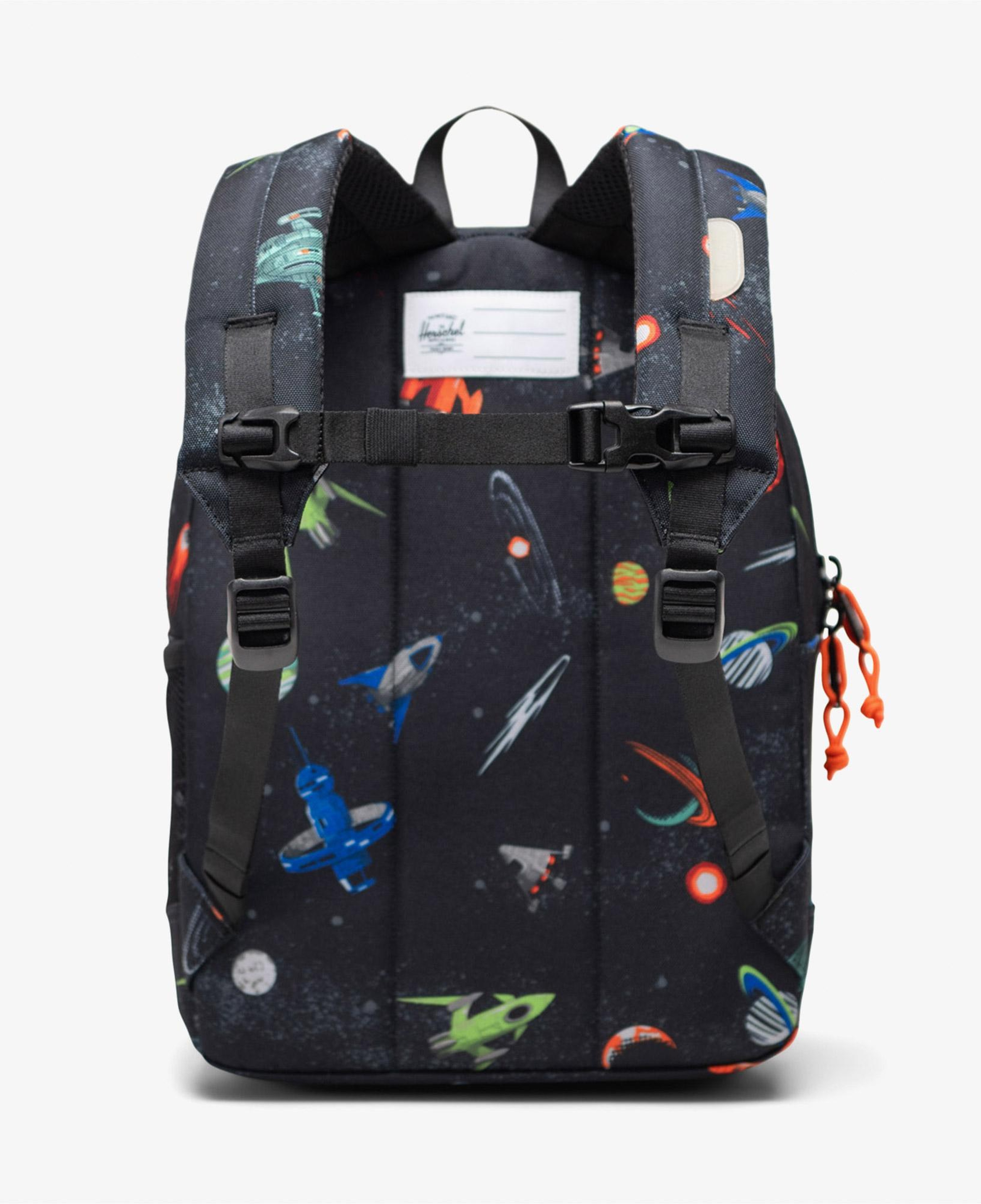 Herschel Heritage Space Adventure Çocuk Siyah Mini Sırt Çantası