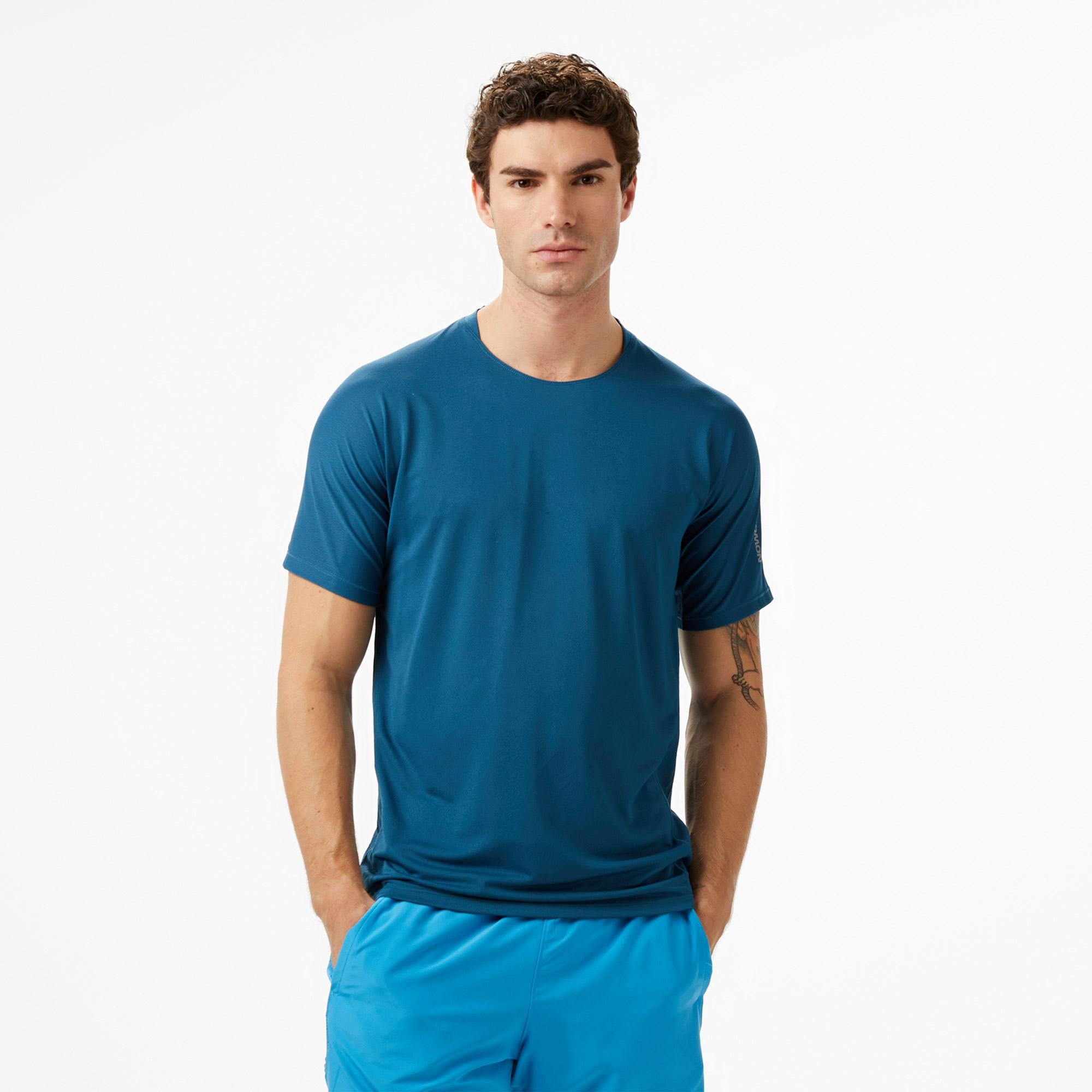 Salomon Sense Aero Erkek Lacivert T-Shirt