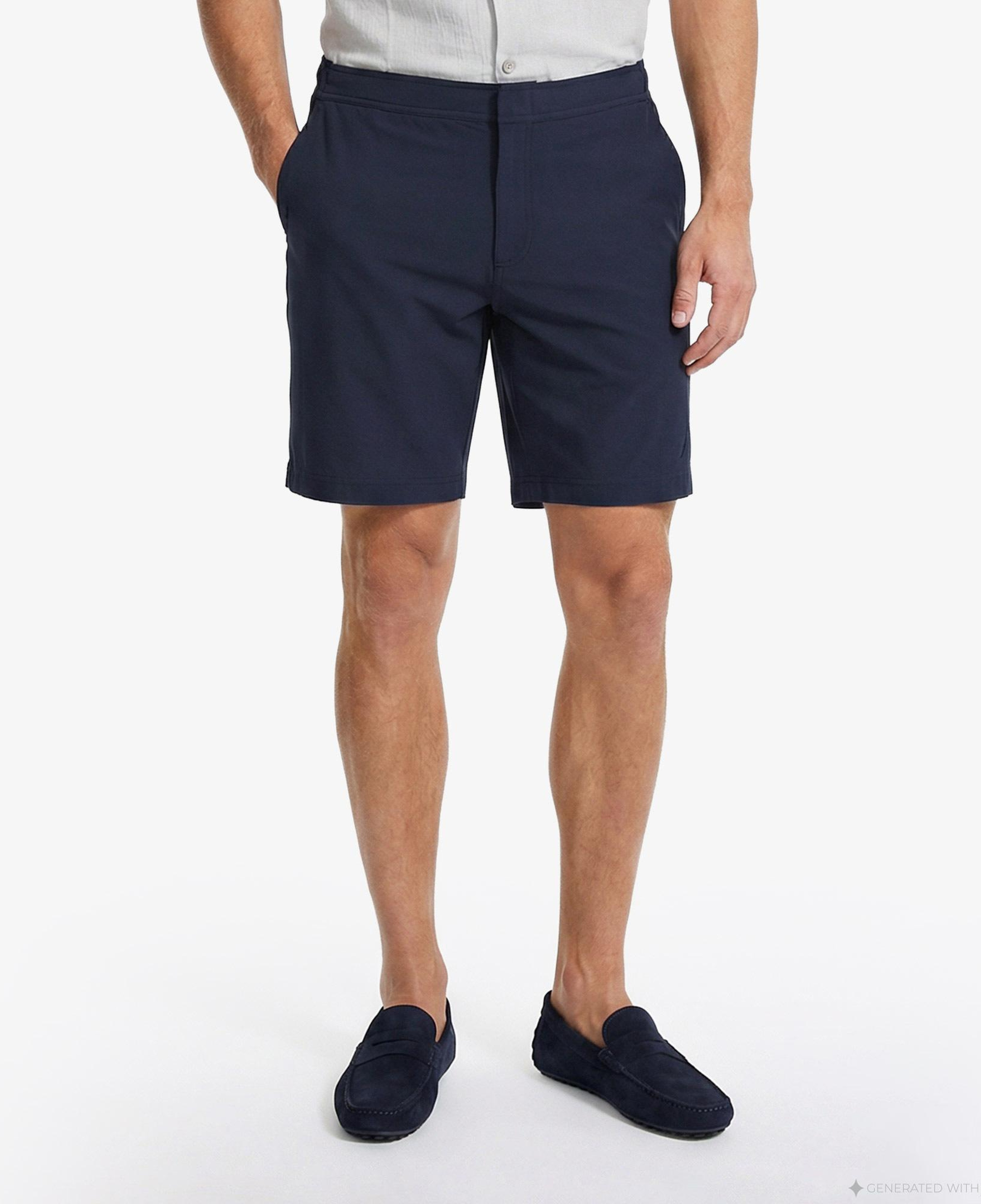 Nautica Erkek Lacivert Regular Fit Deniz Şortu