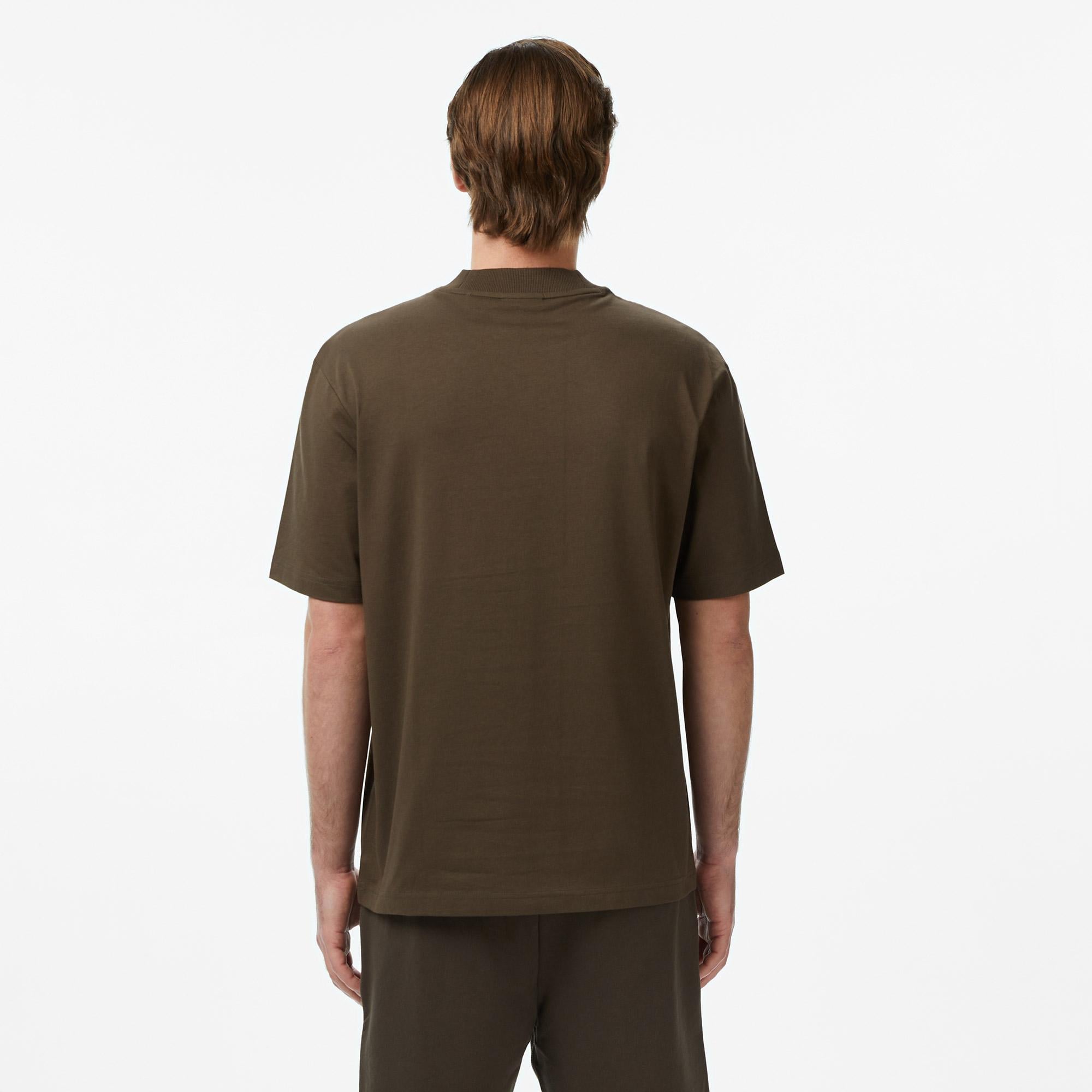 Hugo Nieros Erkek Kahverengi T-Shirt