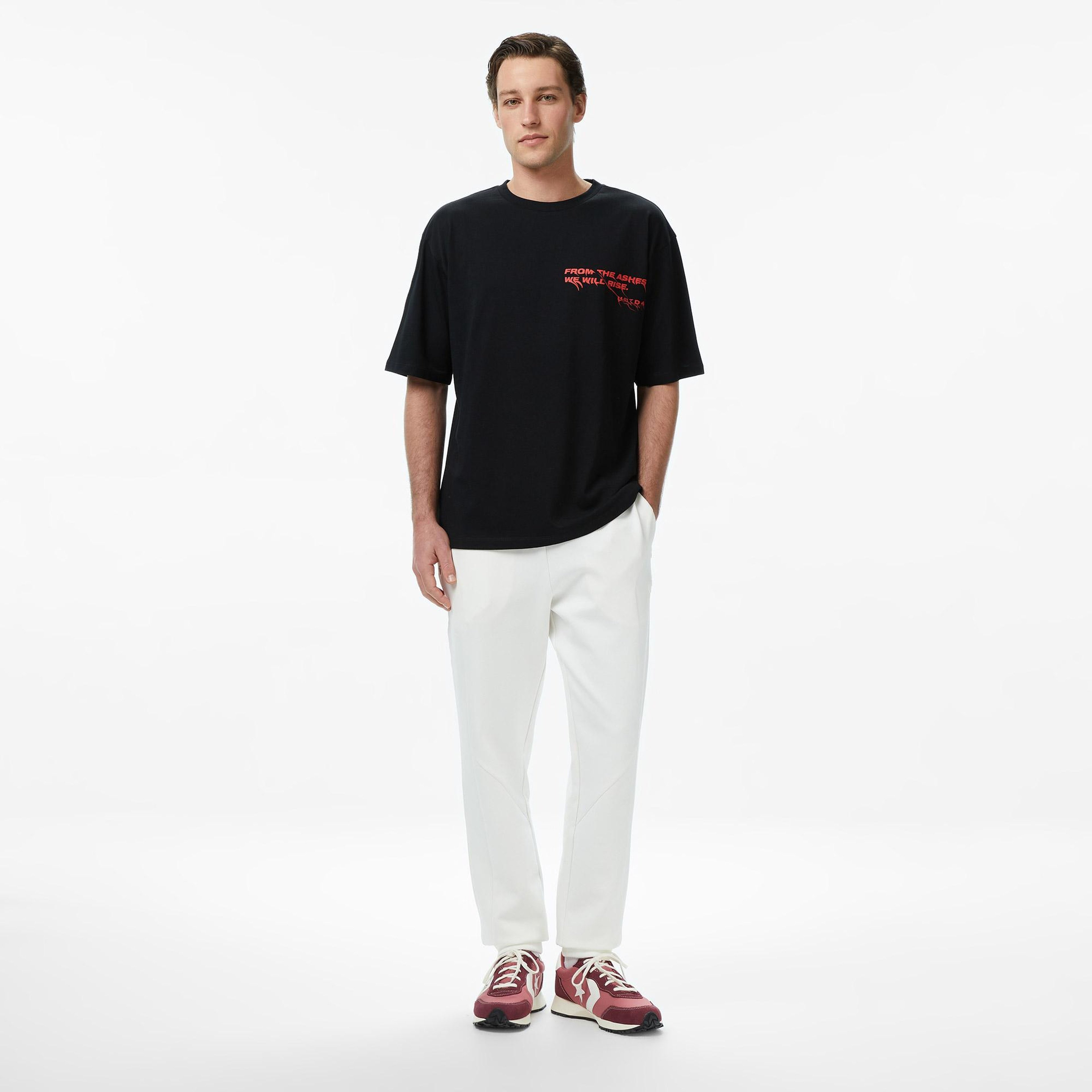 UNITED4 Regular Fit Erkek Bej Eşofman Altı