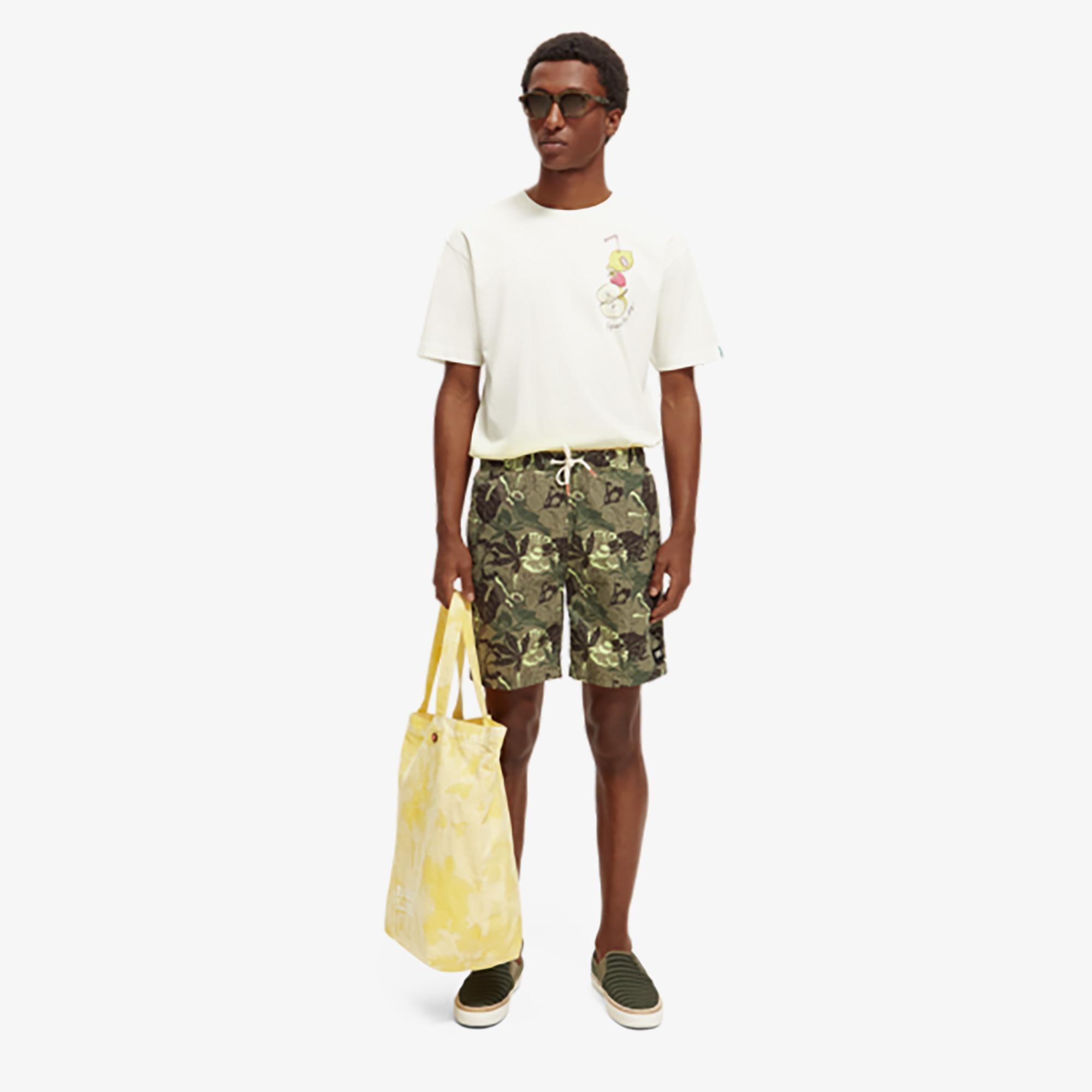Scotch&Soda Erkek Yeşil Mayoşort