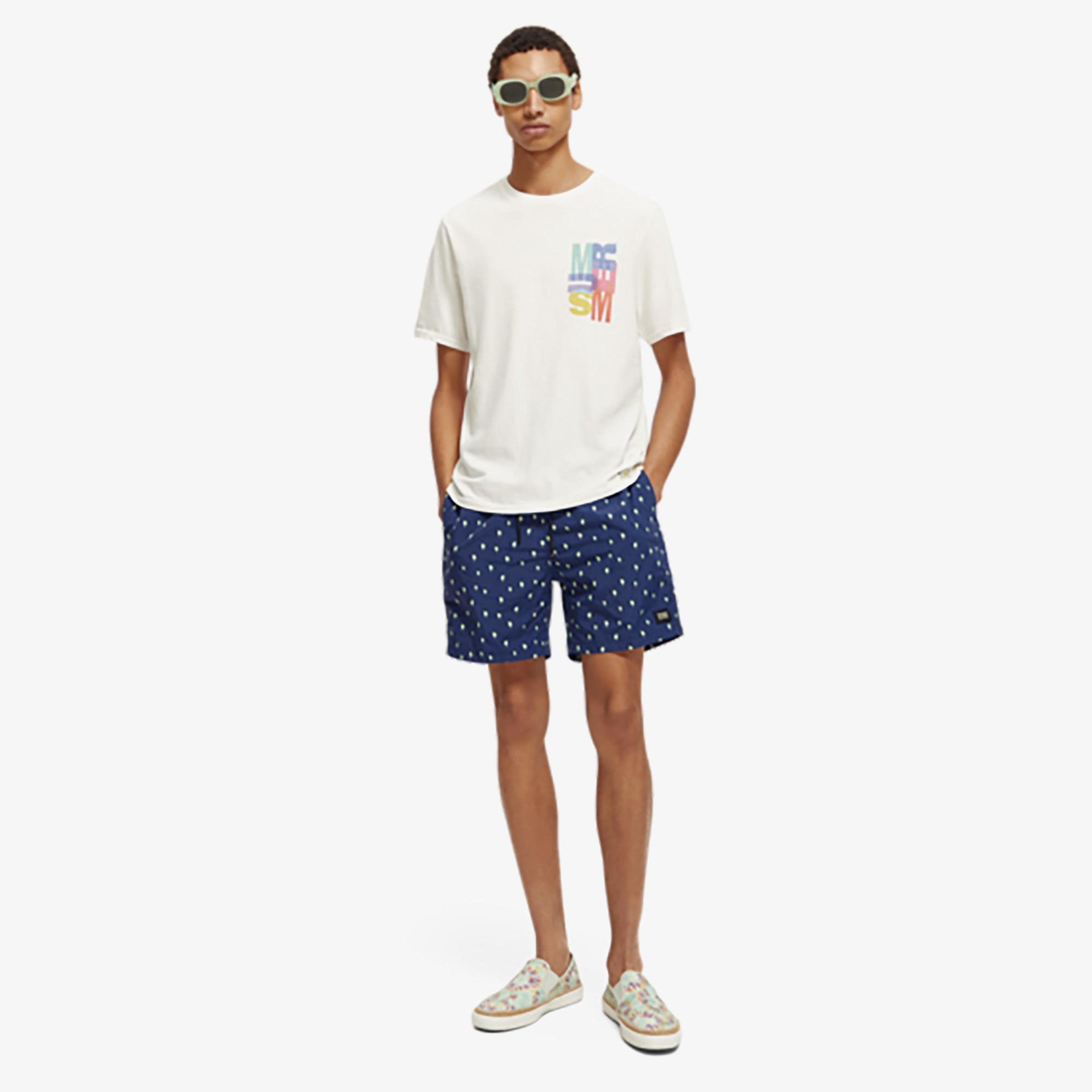 Scotch&Soda Erkek Mavi Mayoşort