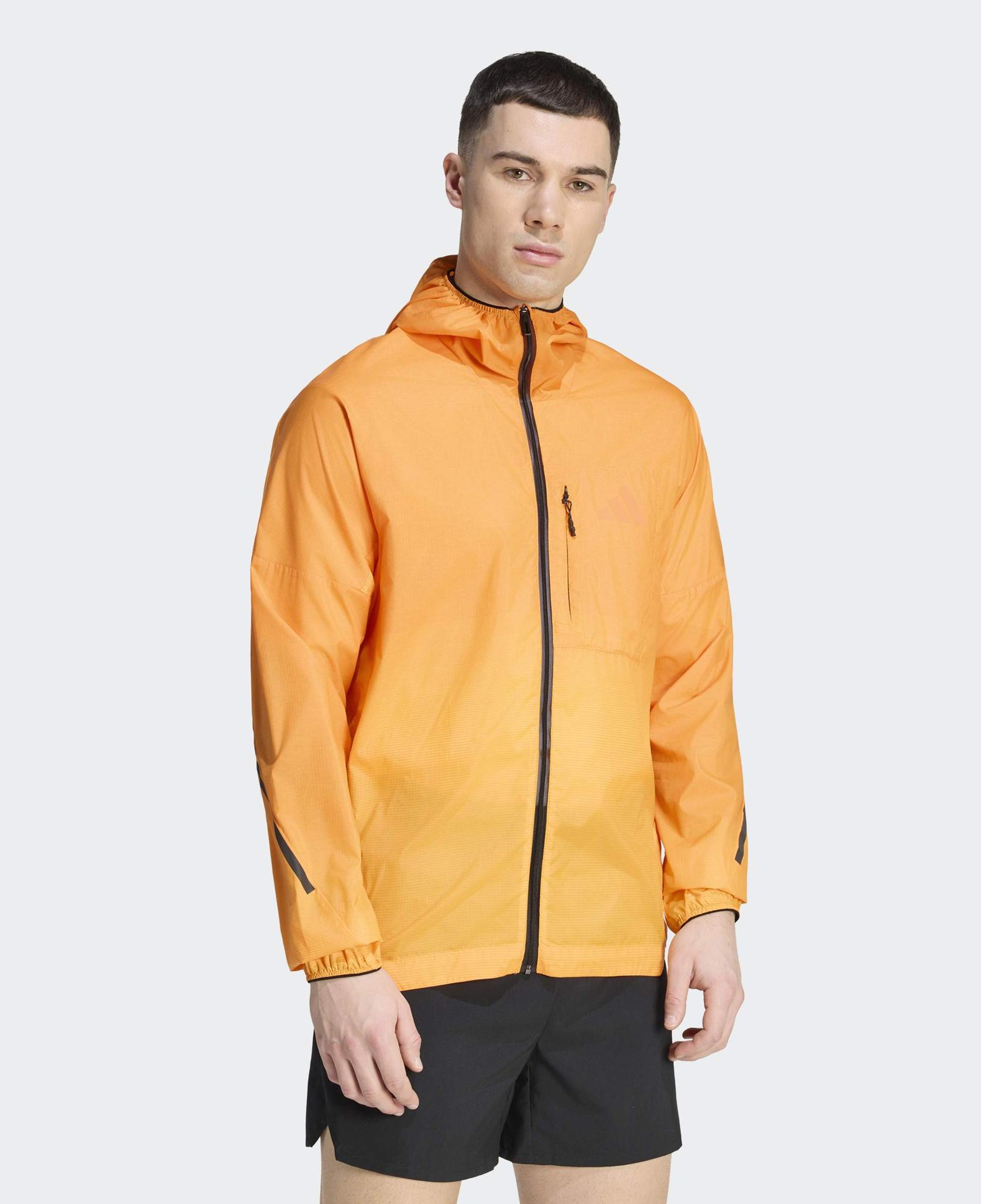 adidas Terrex Xperior Clima365 Light Windweave Erkek Turuncu Koşu Ceketi