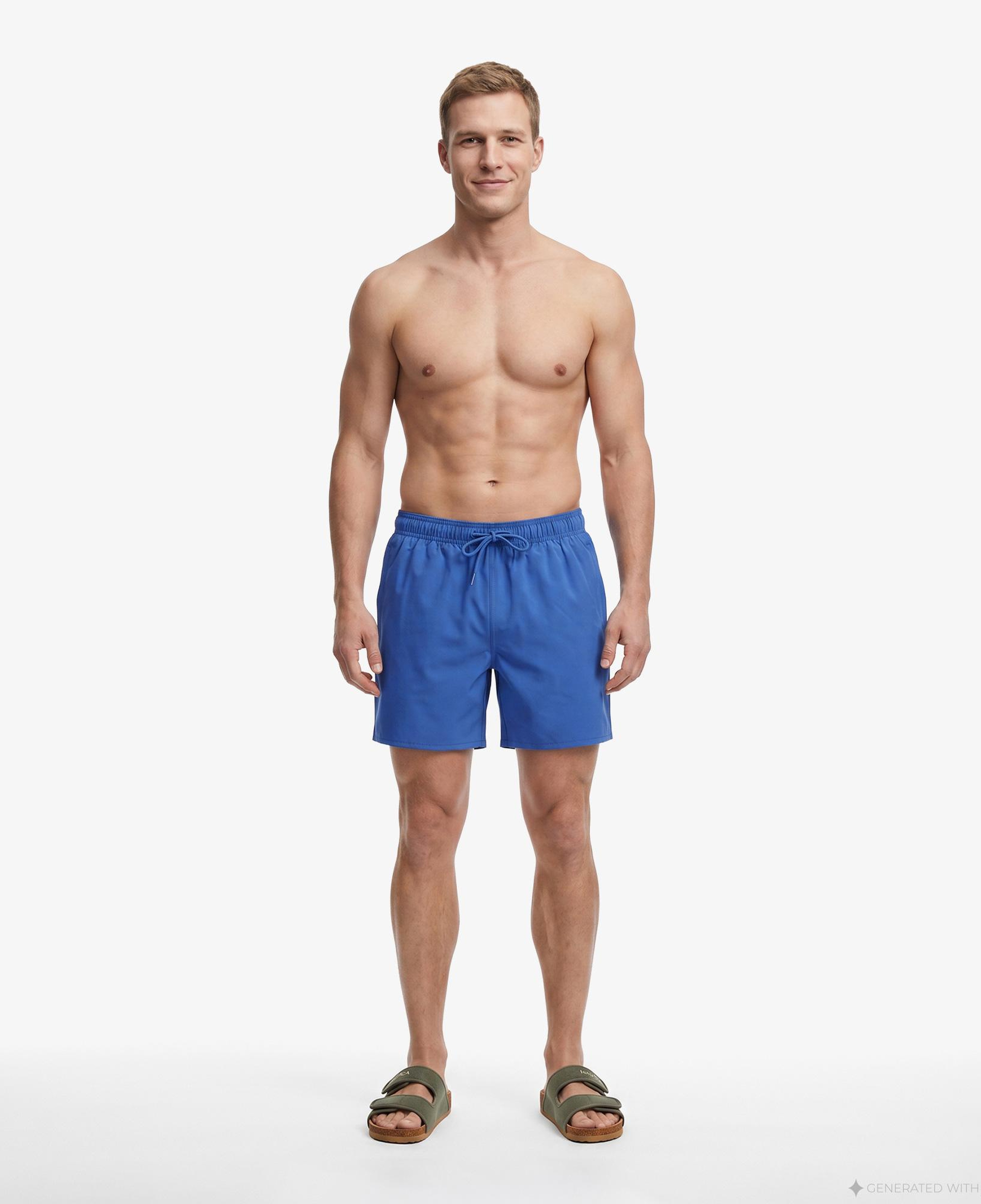 Nautica Erkek Mavi Regular Fit Deniz Şortu