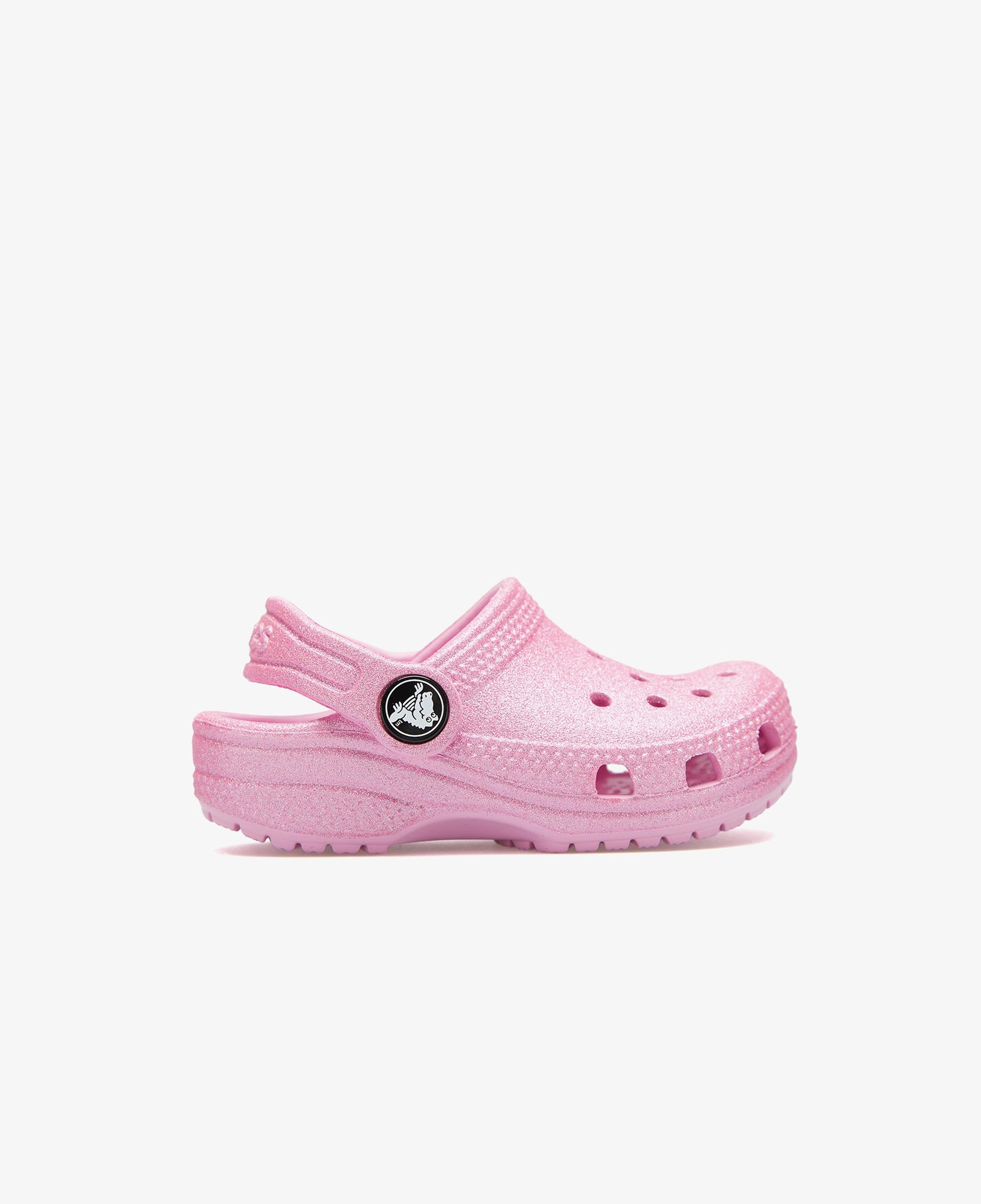 Crocs Classic Glitter Clog Bebek Pembe Terlik