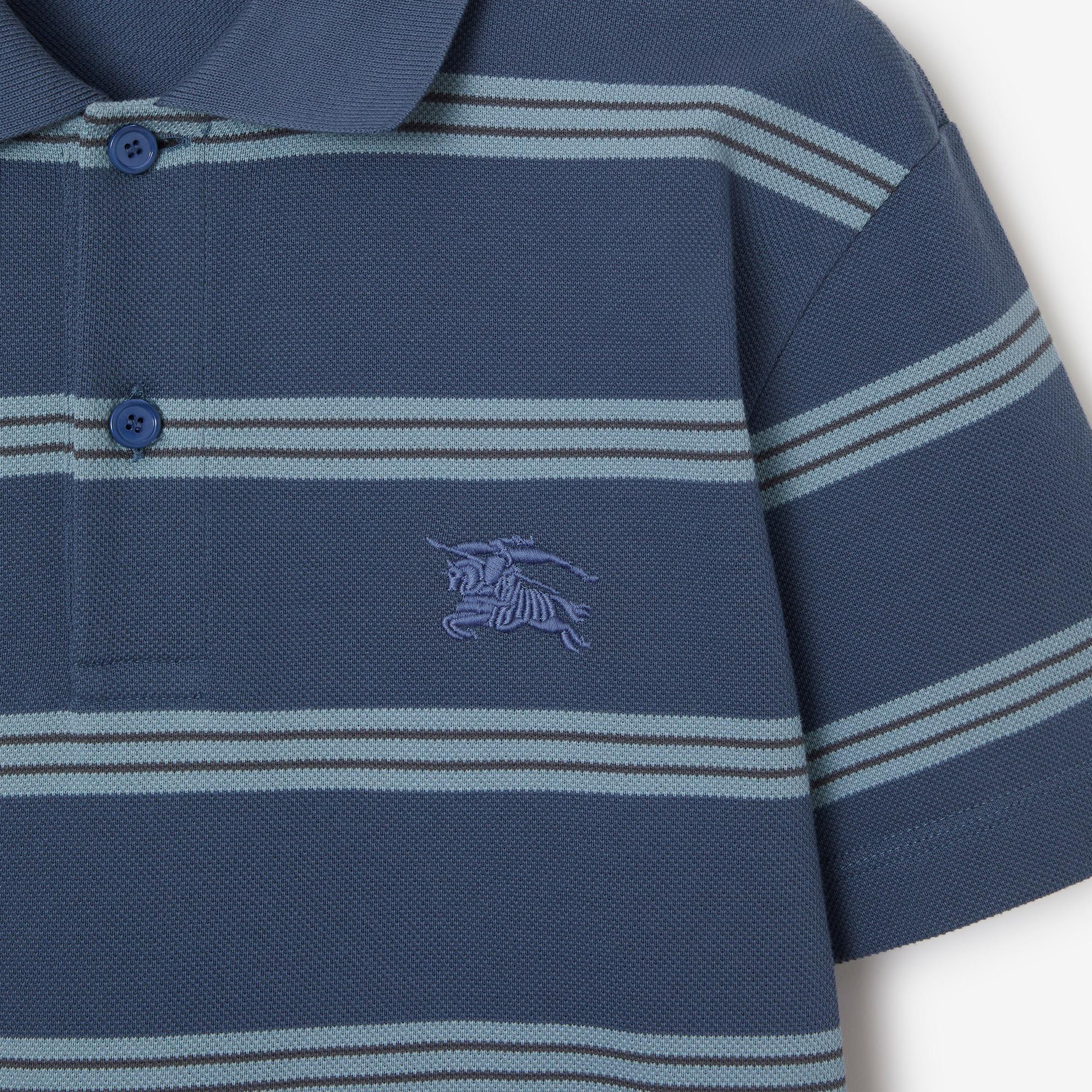 Burberry Erkek Mavi Polo