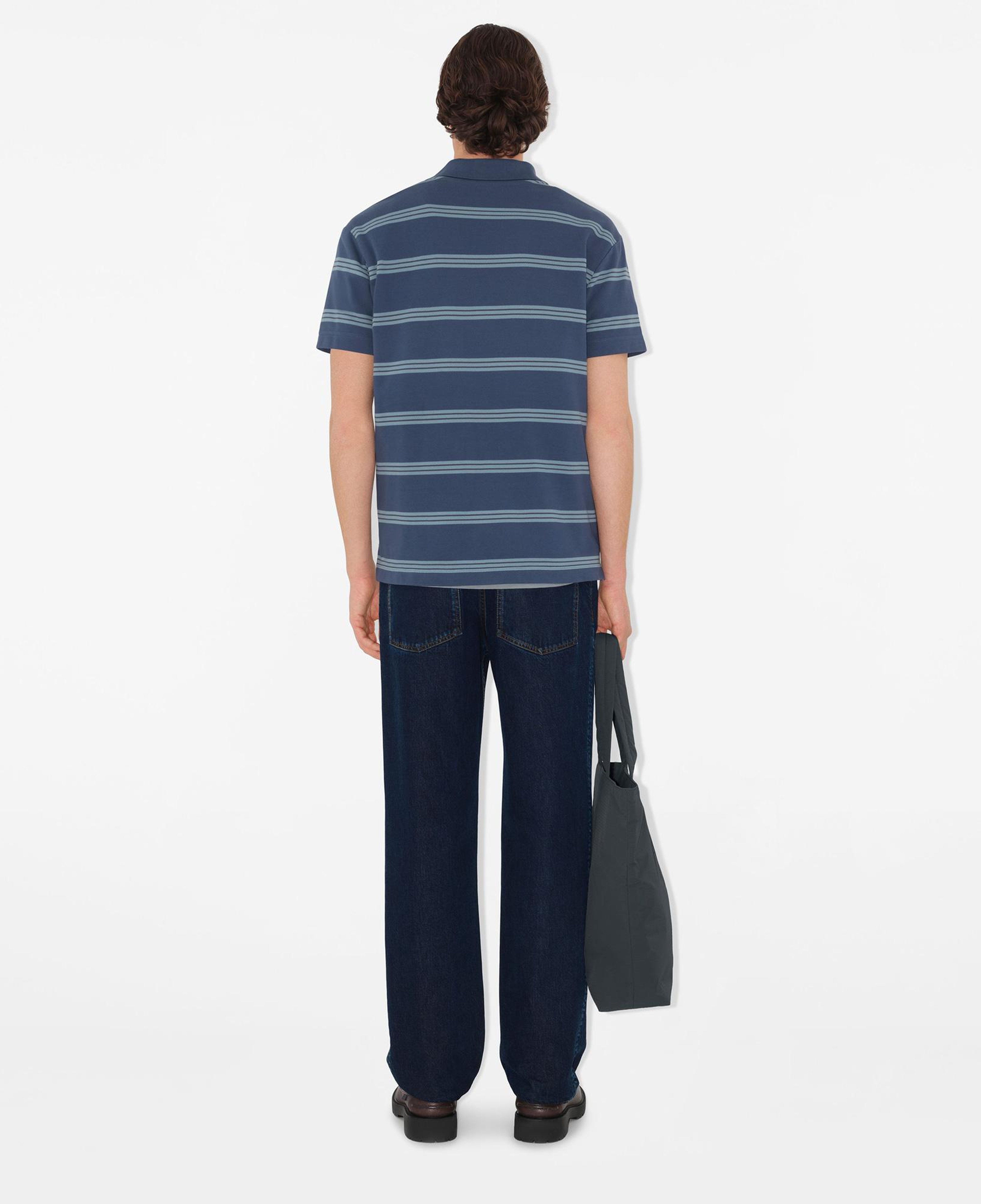 Burberry Erkek Mavi Polo