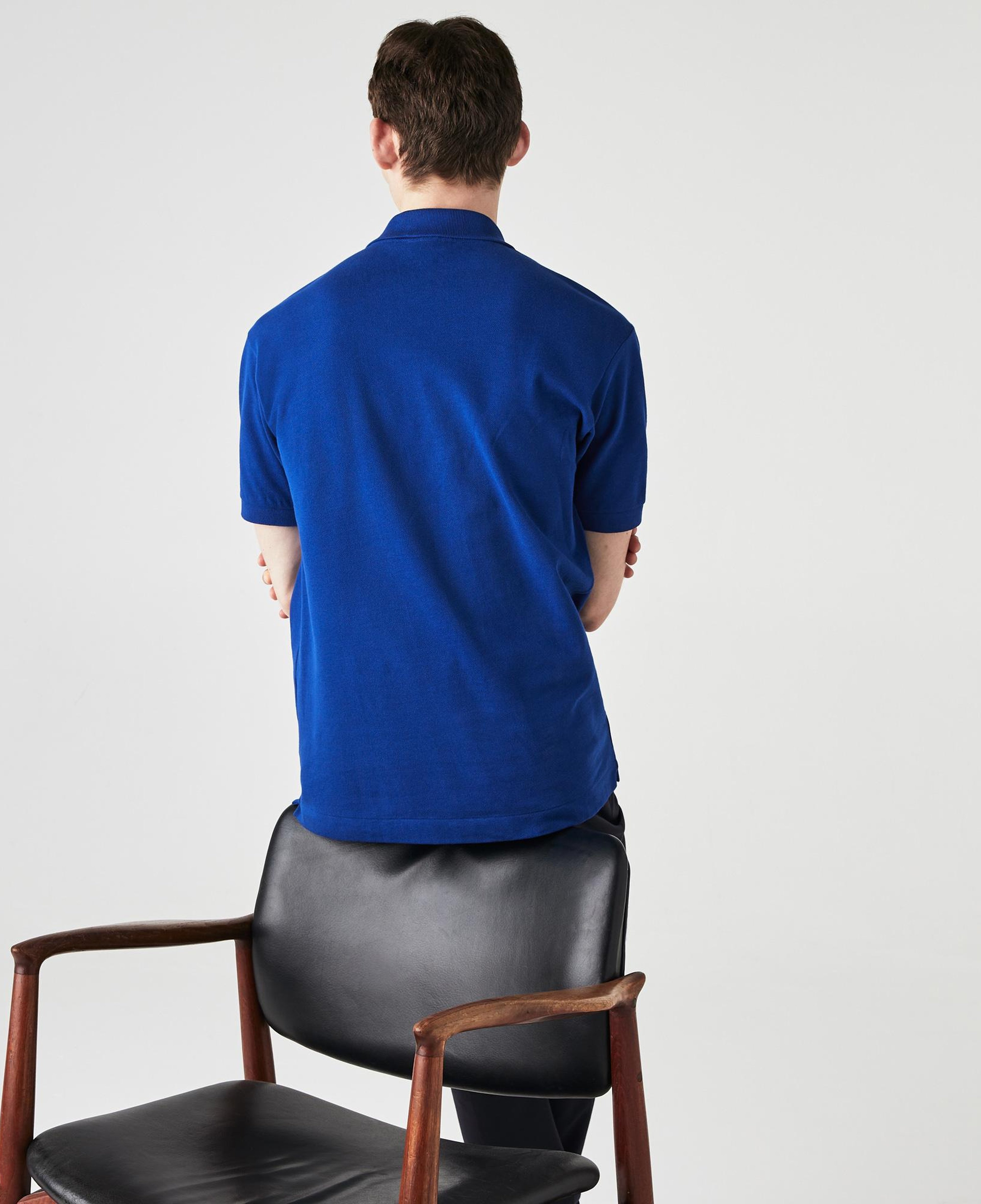 L.12.12 Erkek Classic Fit Koyu Mavi Polo