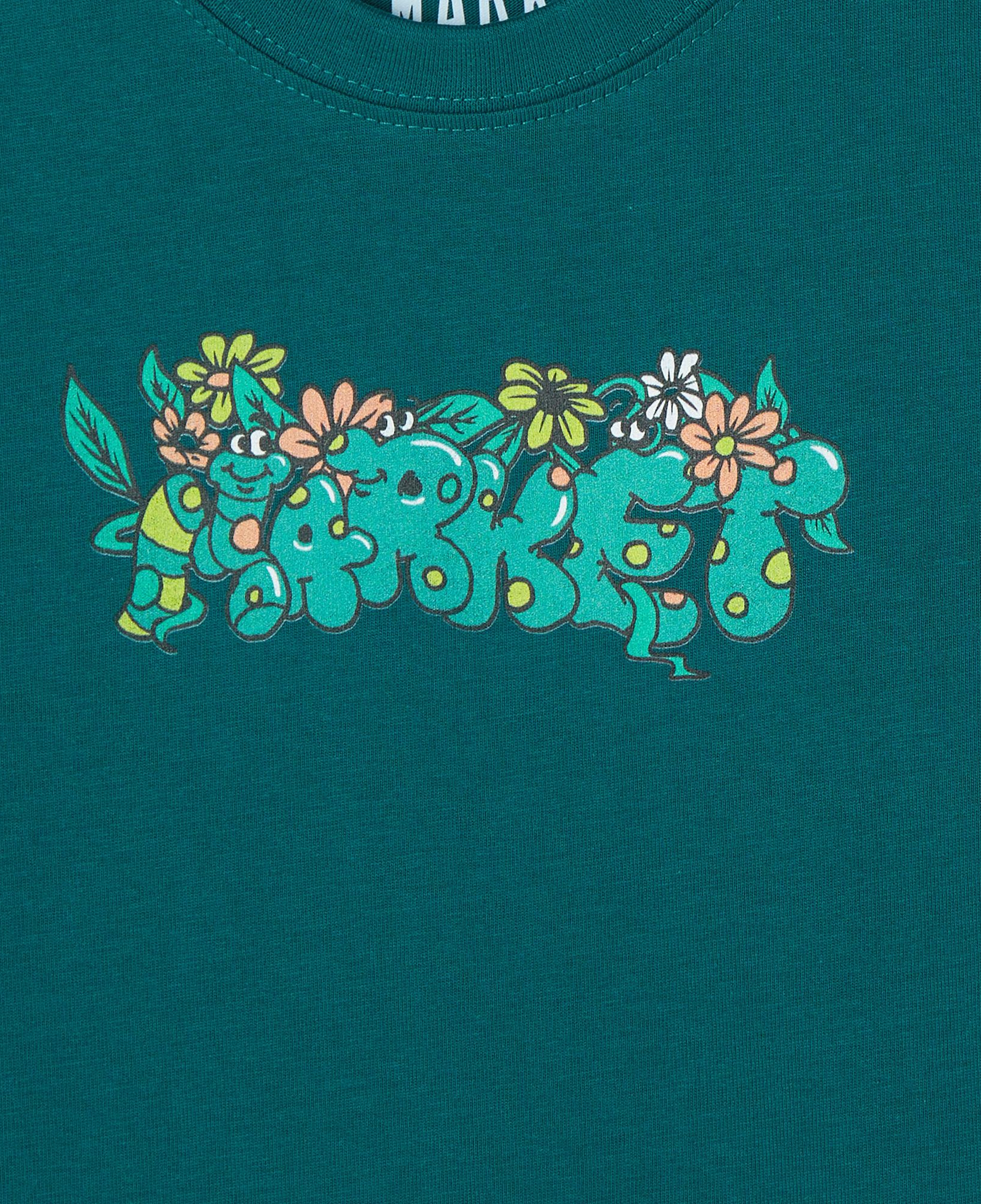 Market In The Garden Çocuk Yeşil T-Shirt