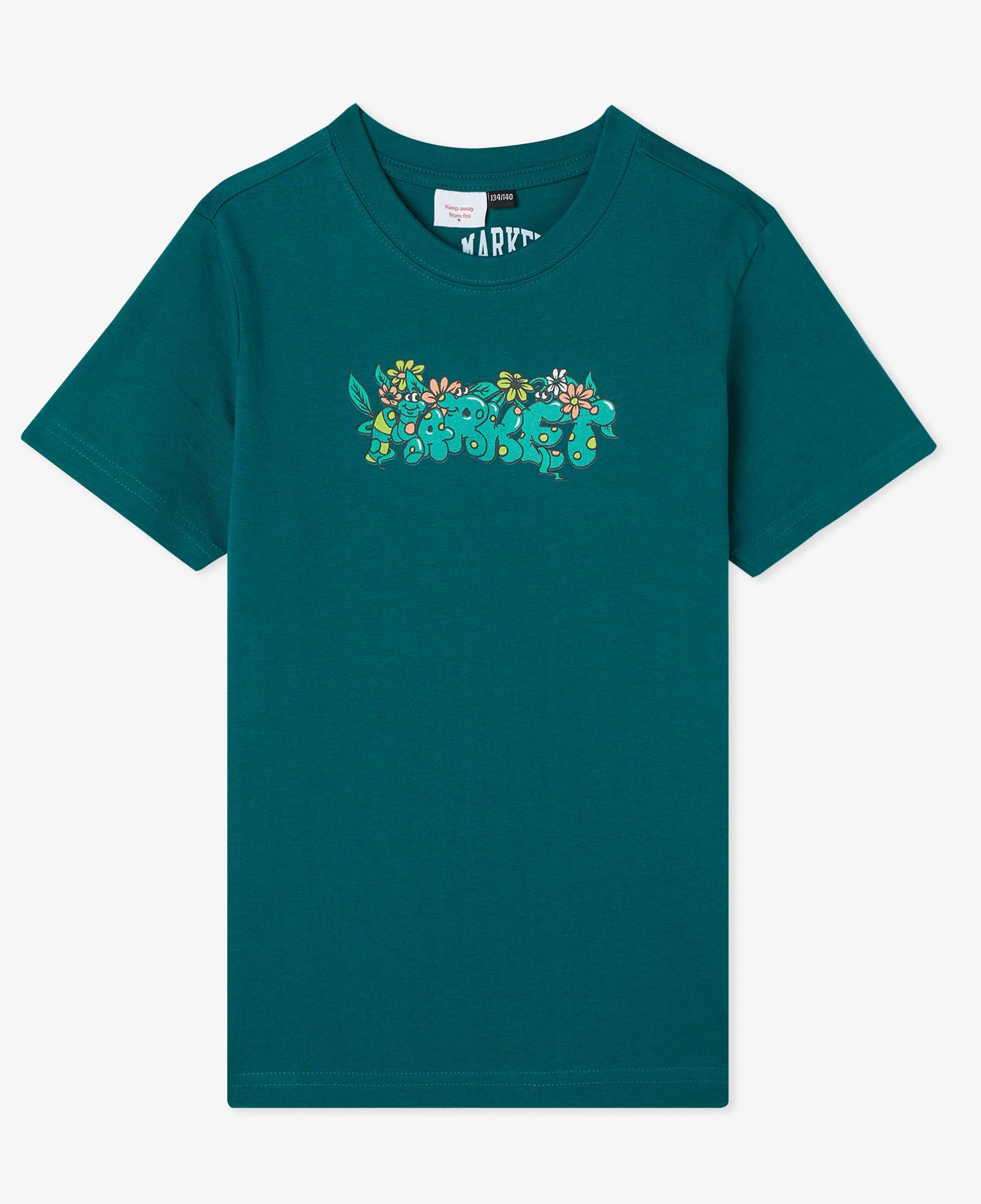 Market In The Garden Çocuk Yeşil T-Shirt