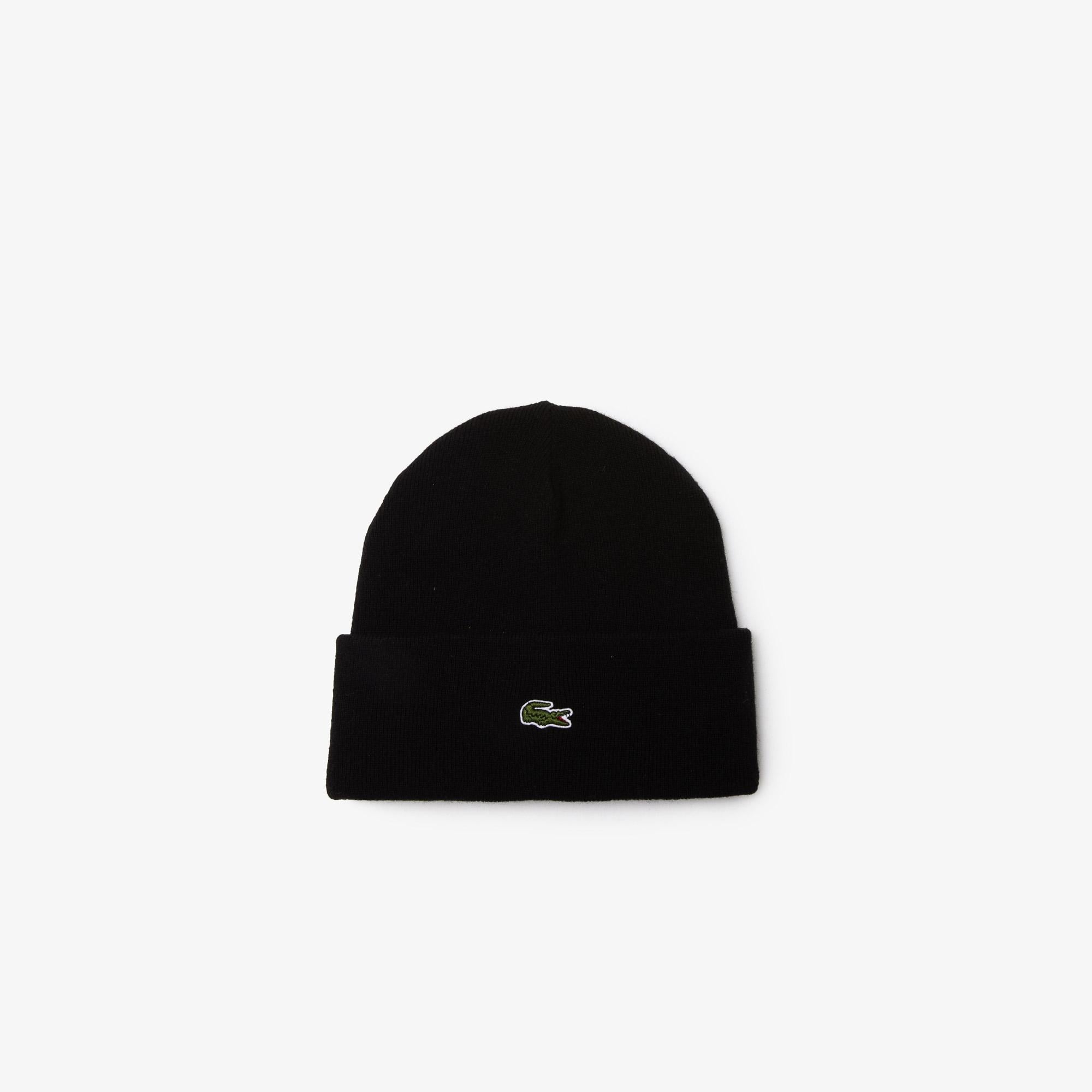 Unisex Siyah Yün Bere
