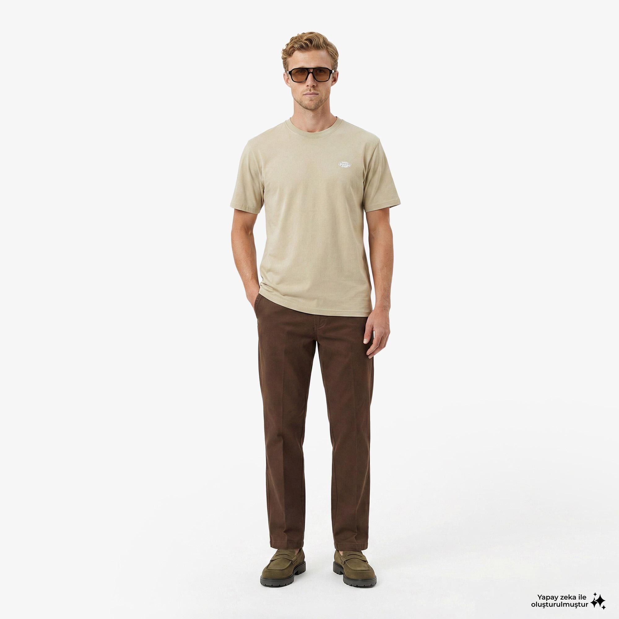 Dickies 247 Loose Garment Dyed Work Erkek Kahverengi Pantolon