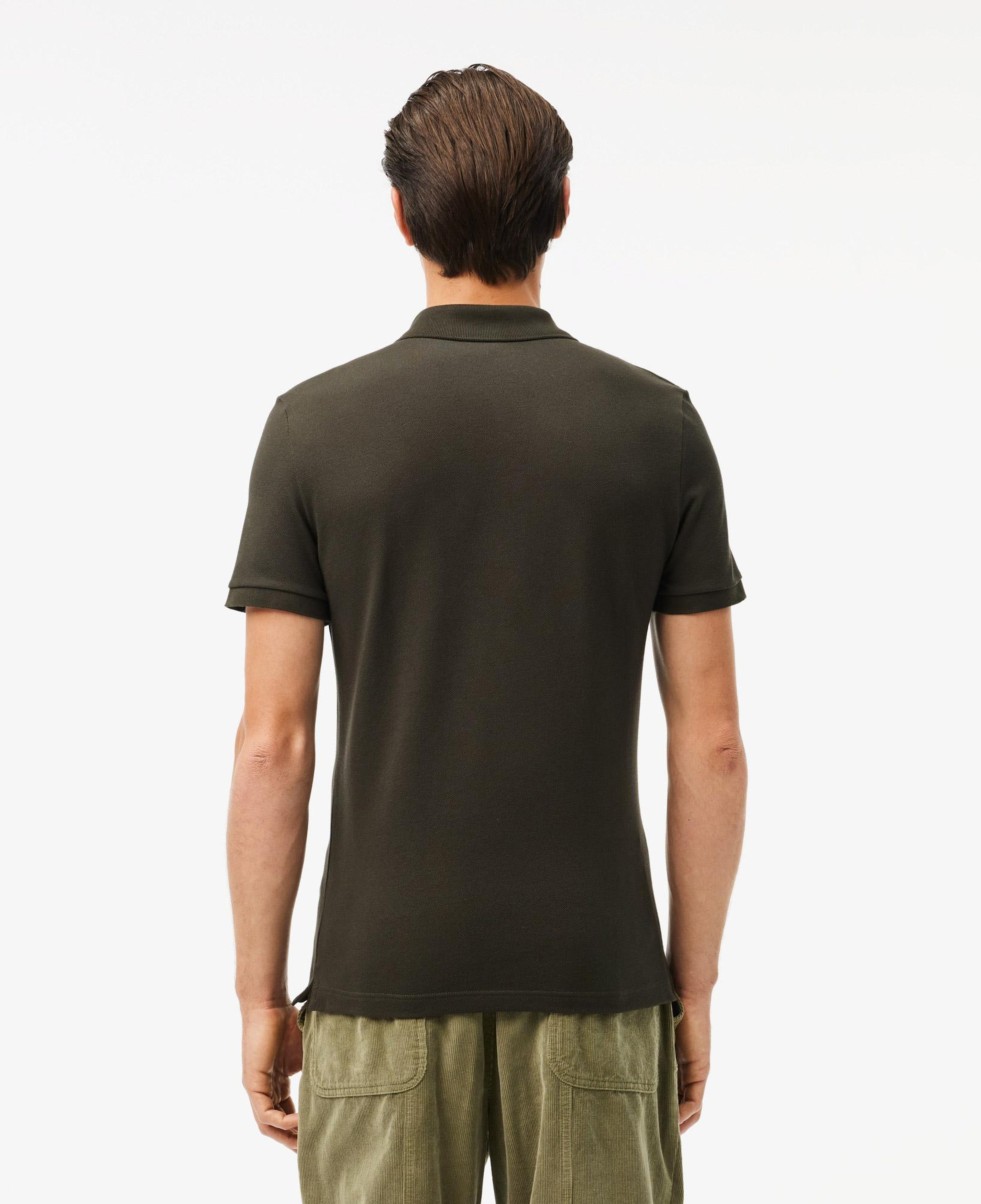 L.12.12 Erkek Slim Fit Haki Polo