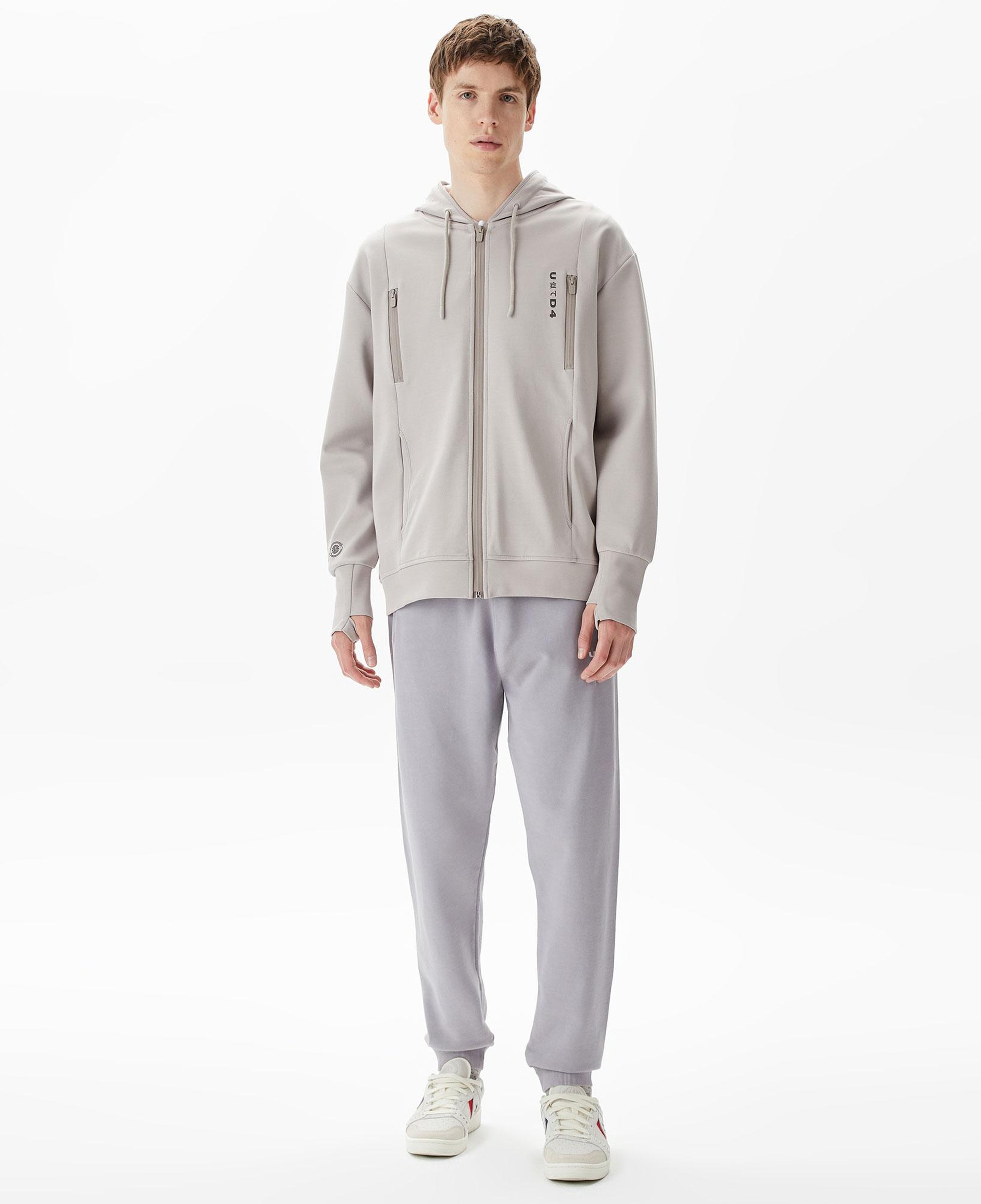 UNITED4 Classic Erkek Gri Sweatshirt