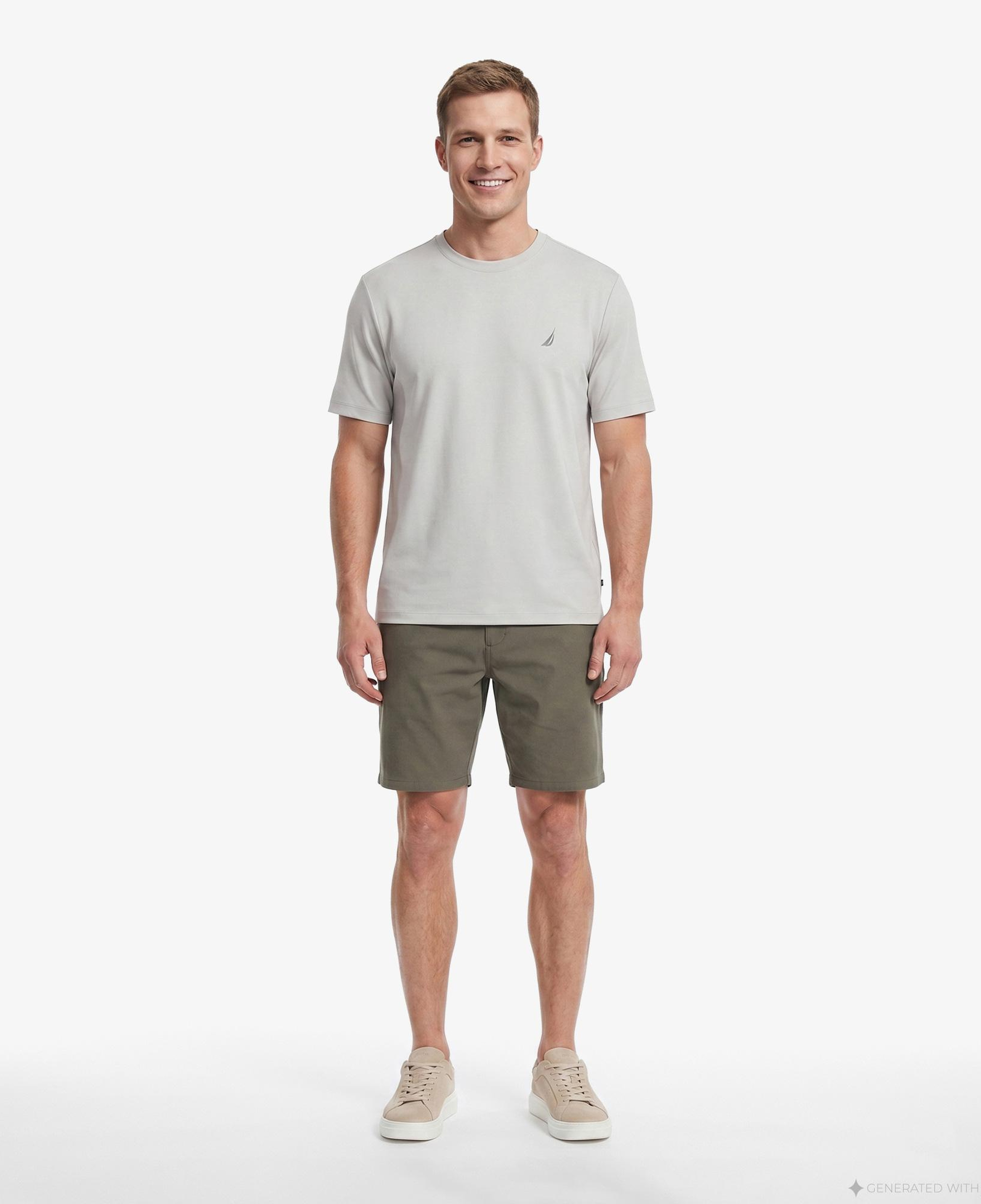 Nautica Erkek Gri T-Shirt