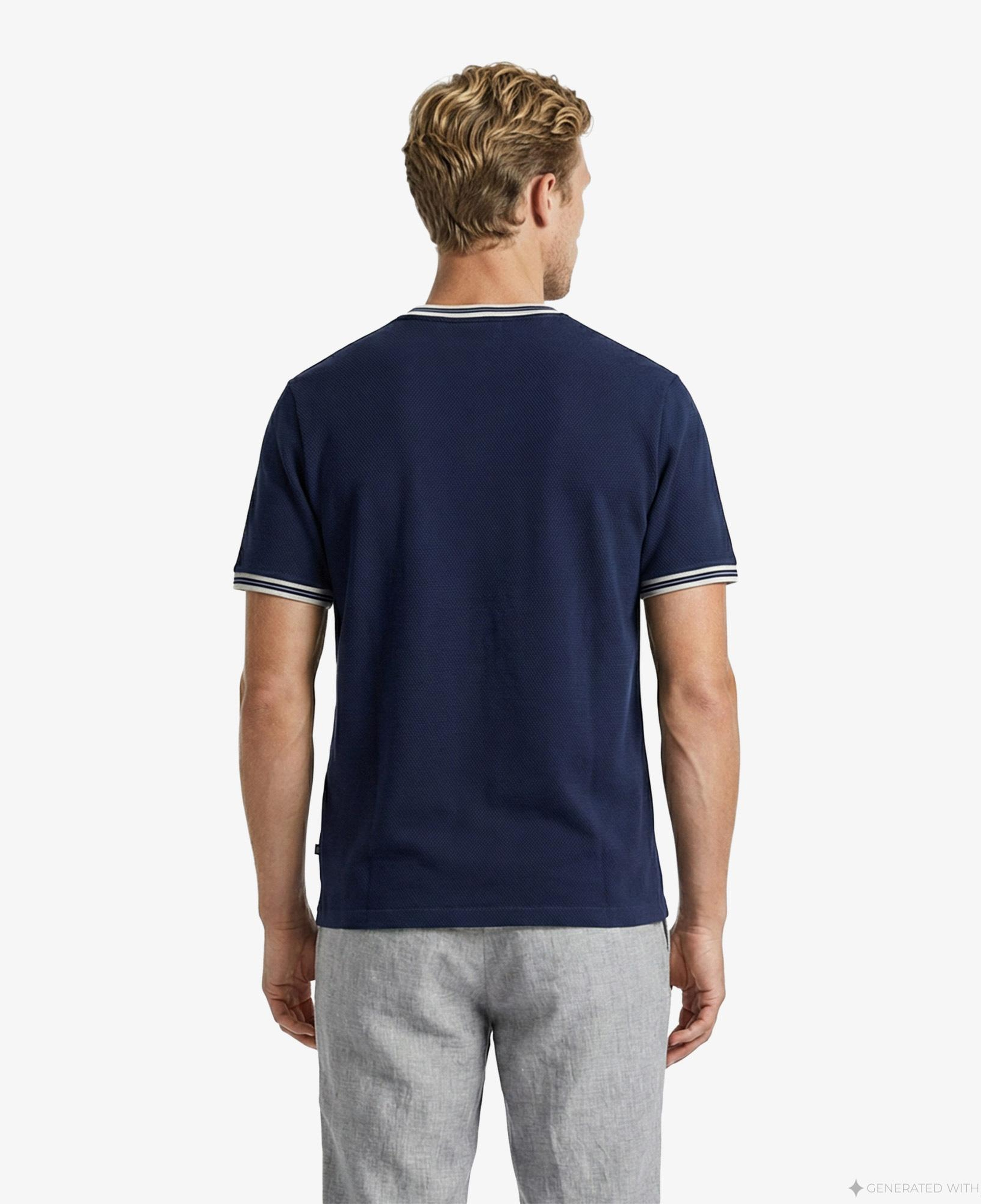 Nautica Erkek Lacivert Regular Fit T-Shirt