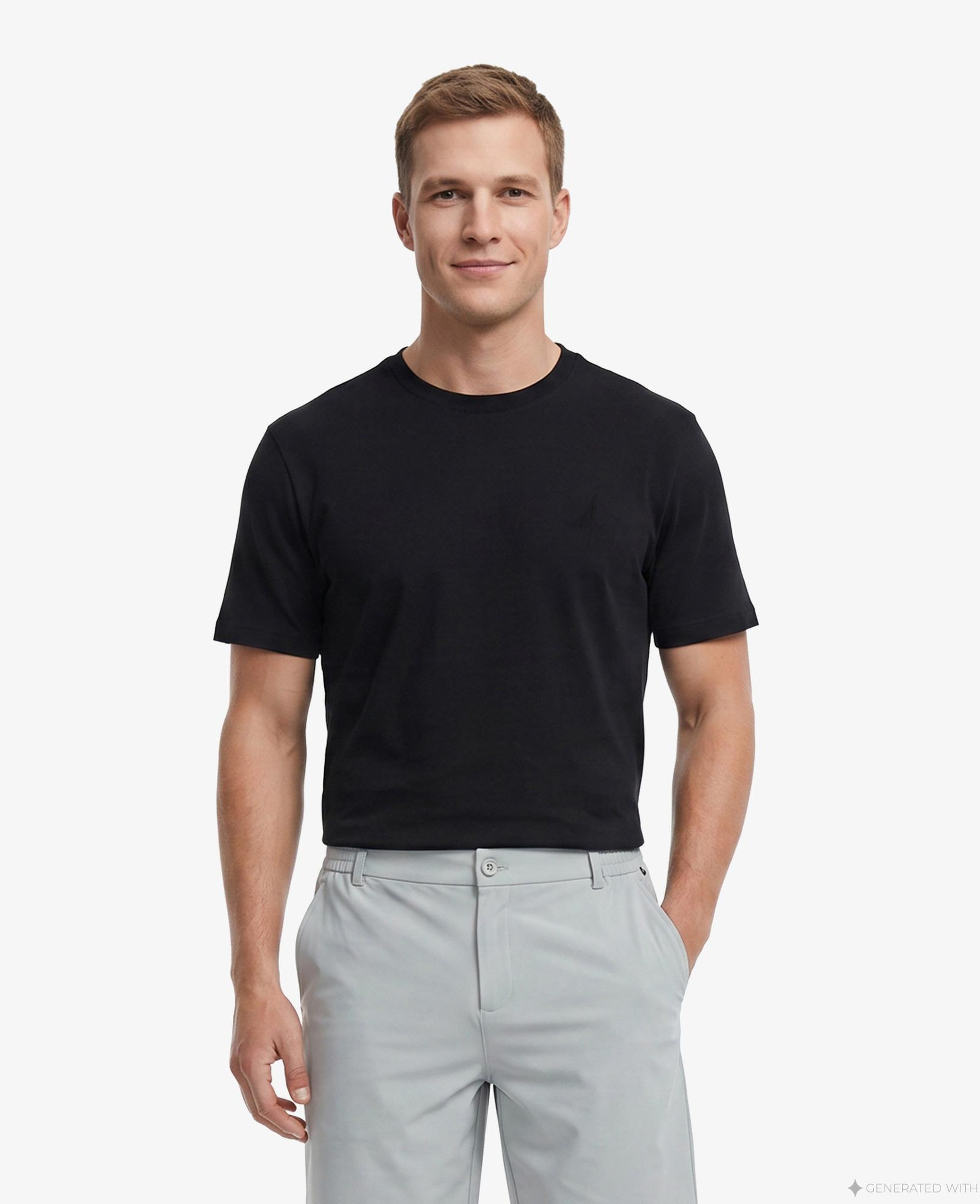 Nautica Erkek Siyah T-Shirt