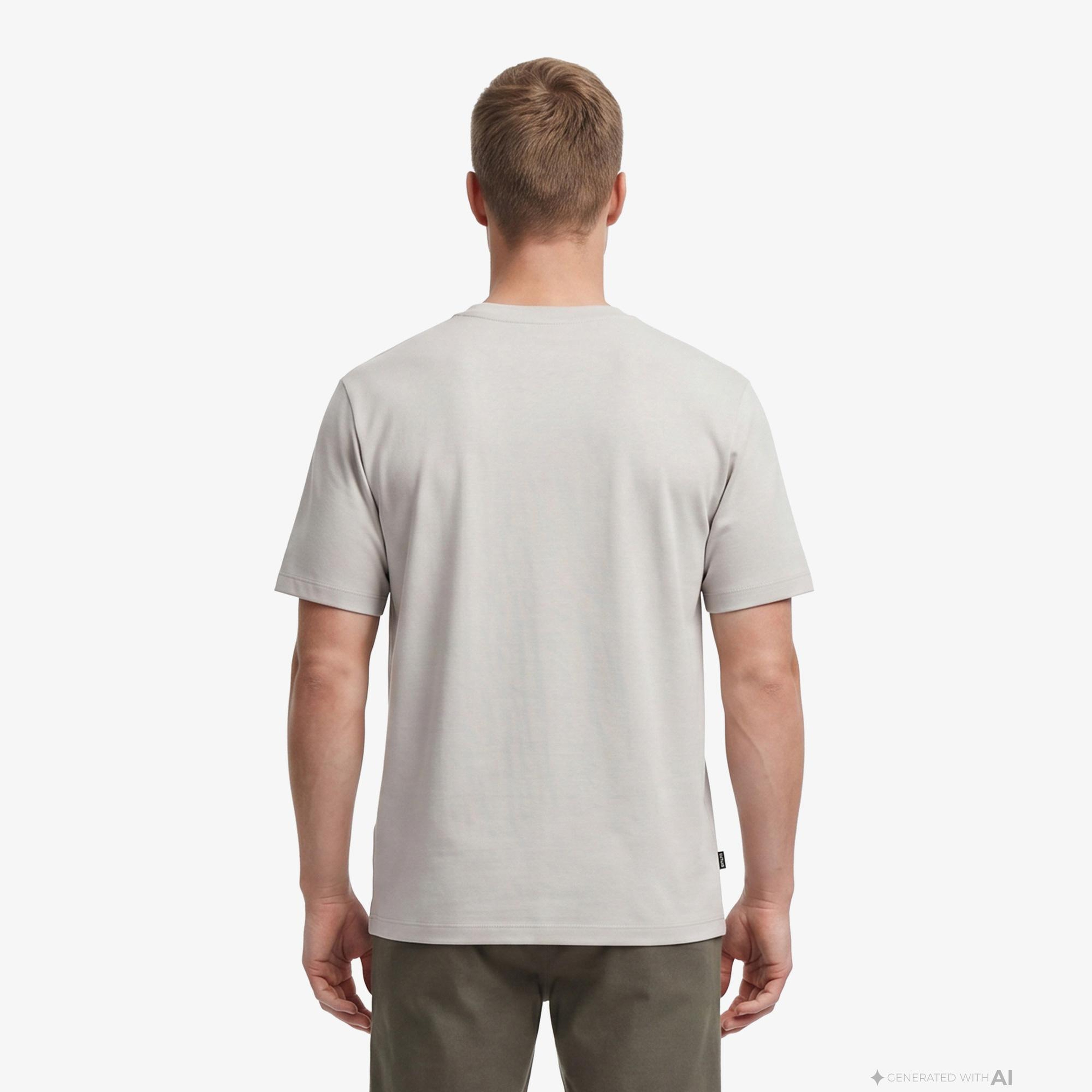 Nautica Erkek Gri T-Shirt