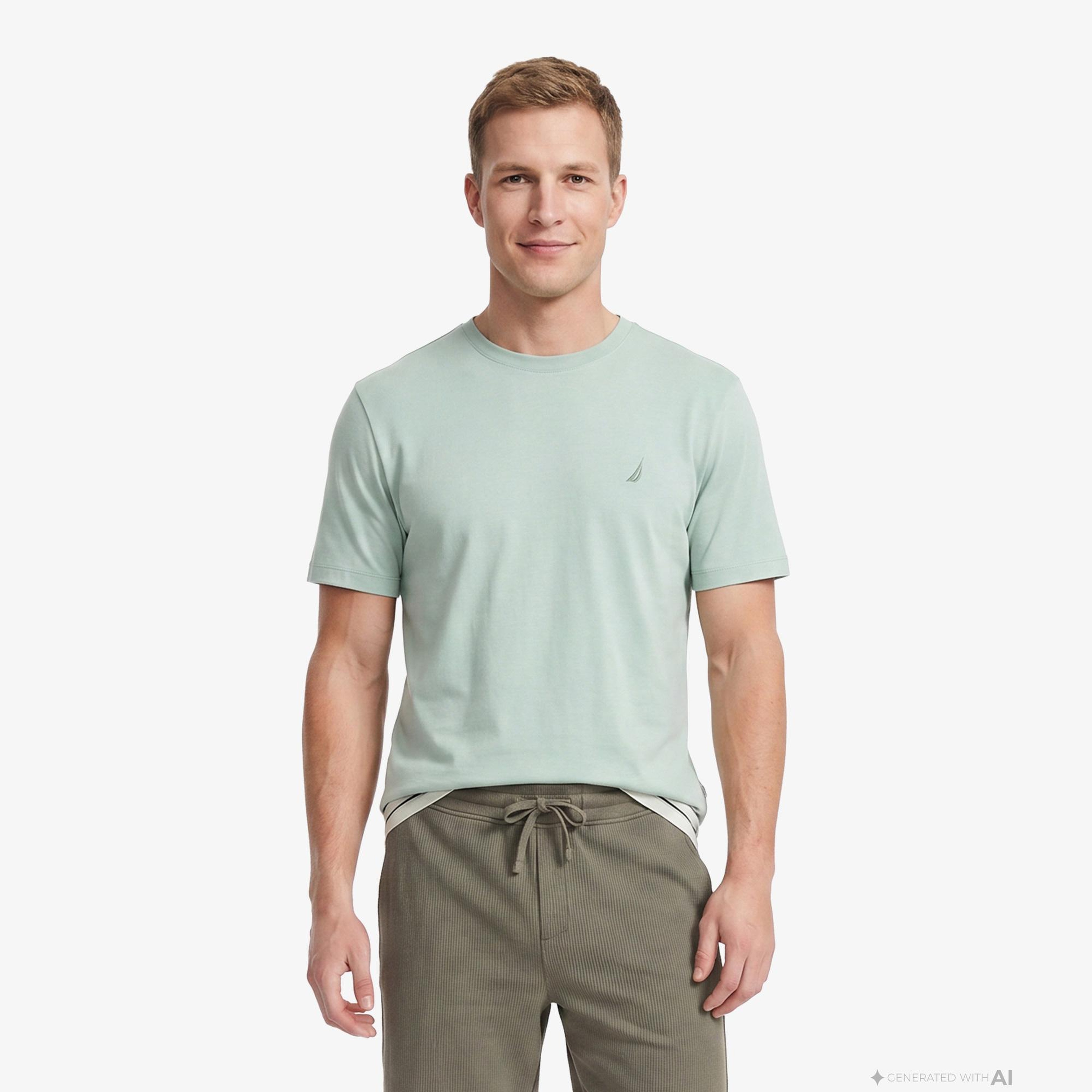Nautica Erkek Yeşil T-Shirt