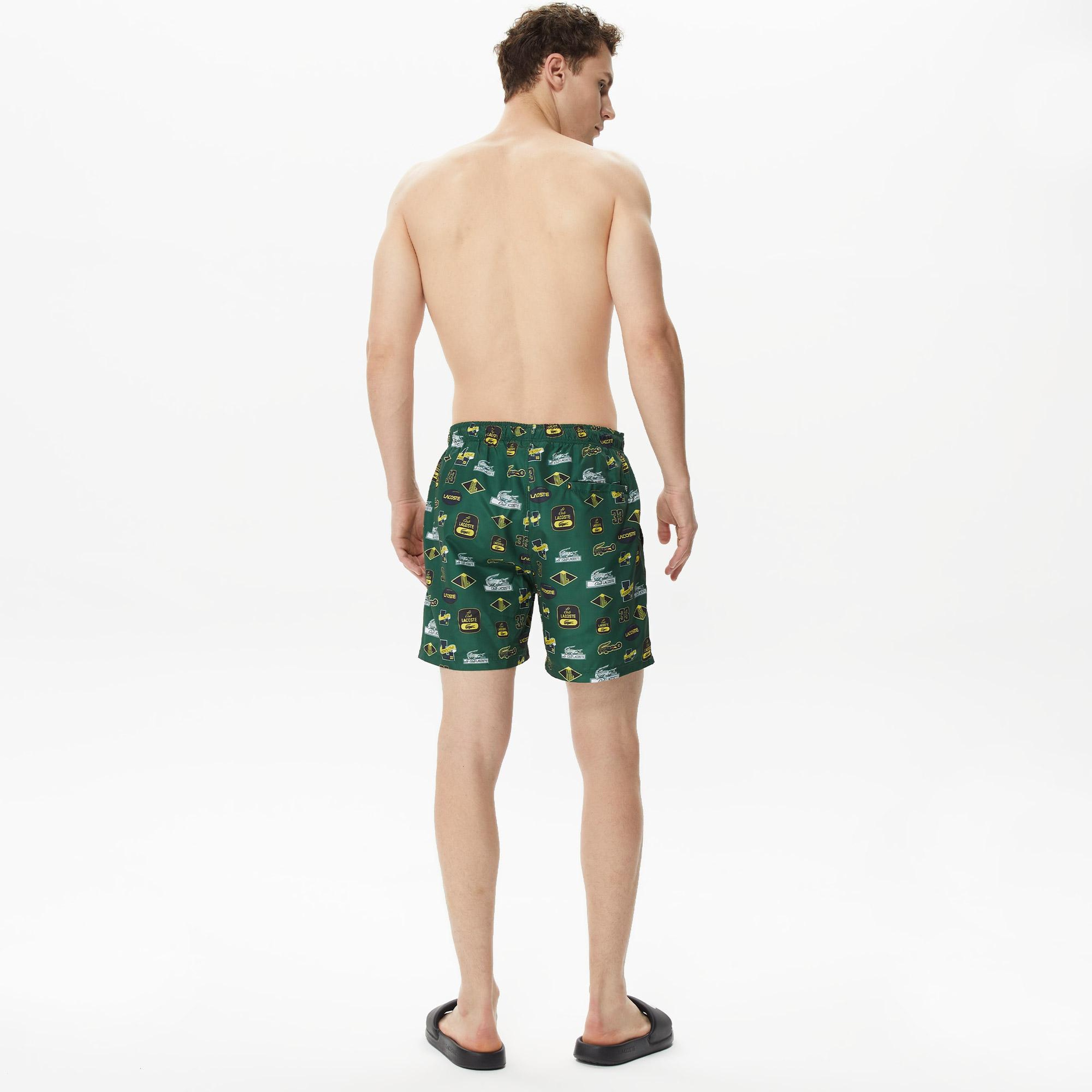 Lacoste Core Erkek Yeşil Deniz Şortu