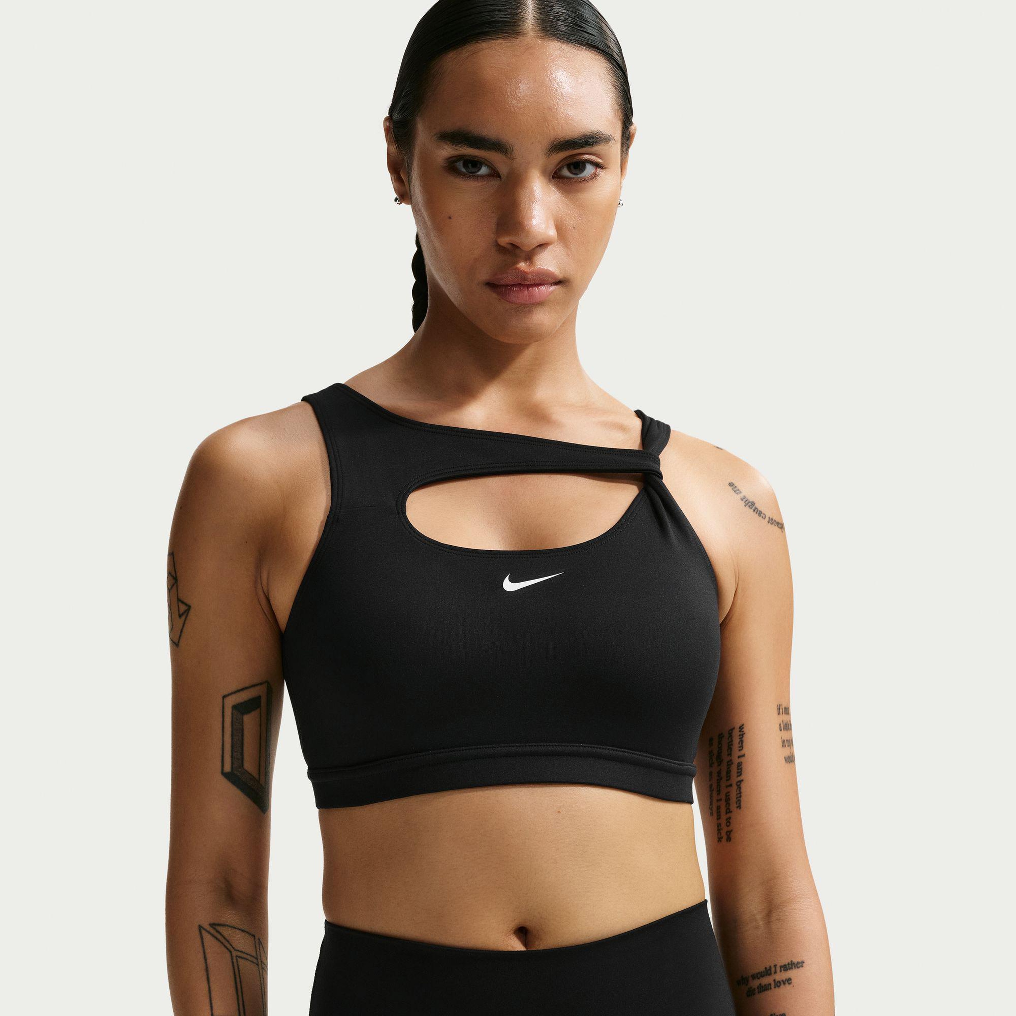 Nike One Medium Support Padded Kadın Siyah Bra