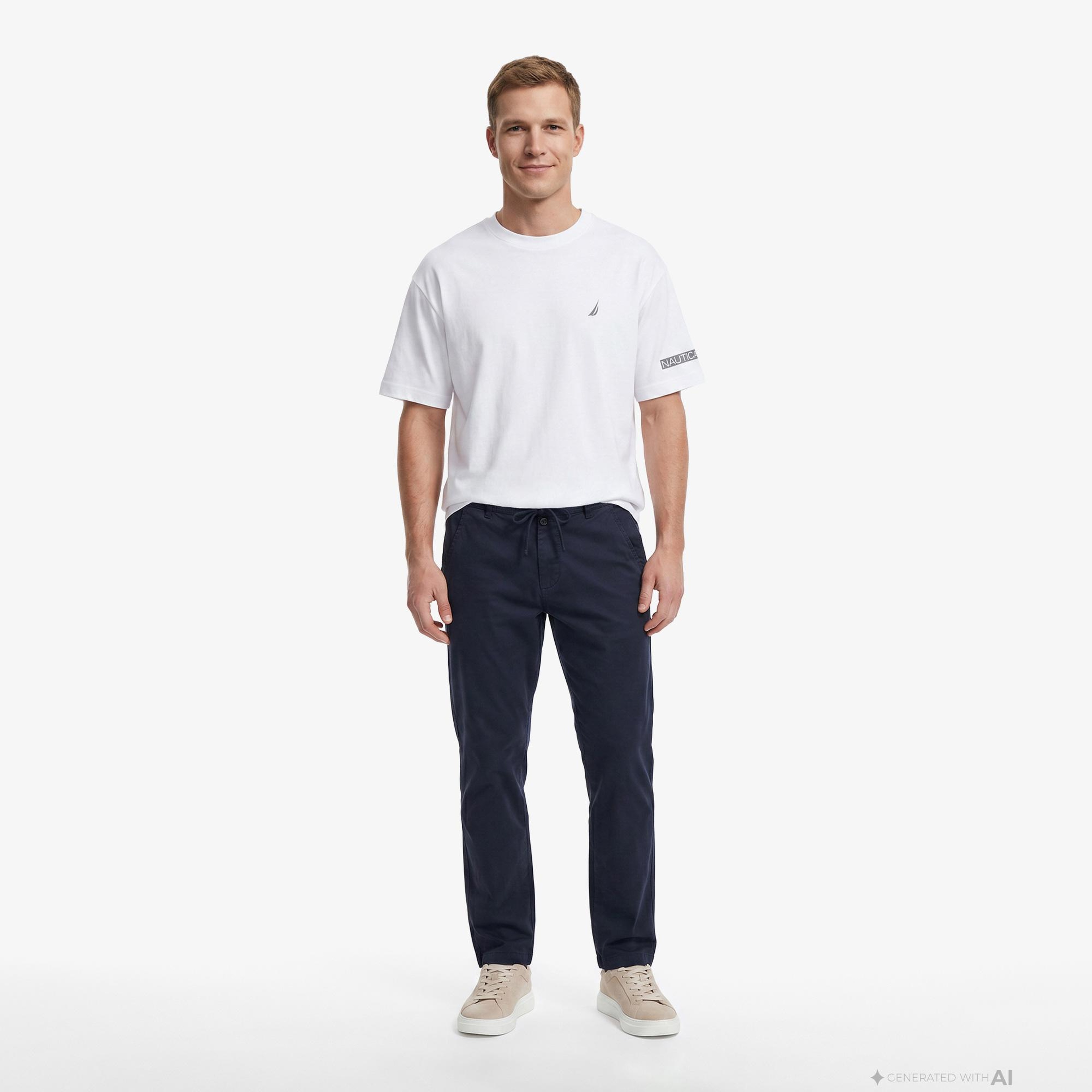 Nautica Erkek Lacivert Slim Fit Pantolon