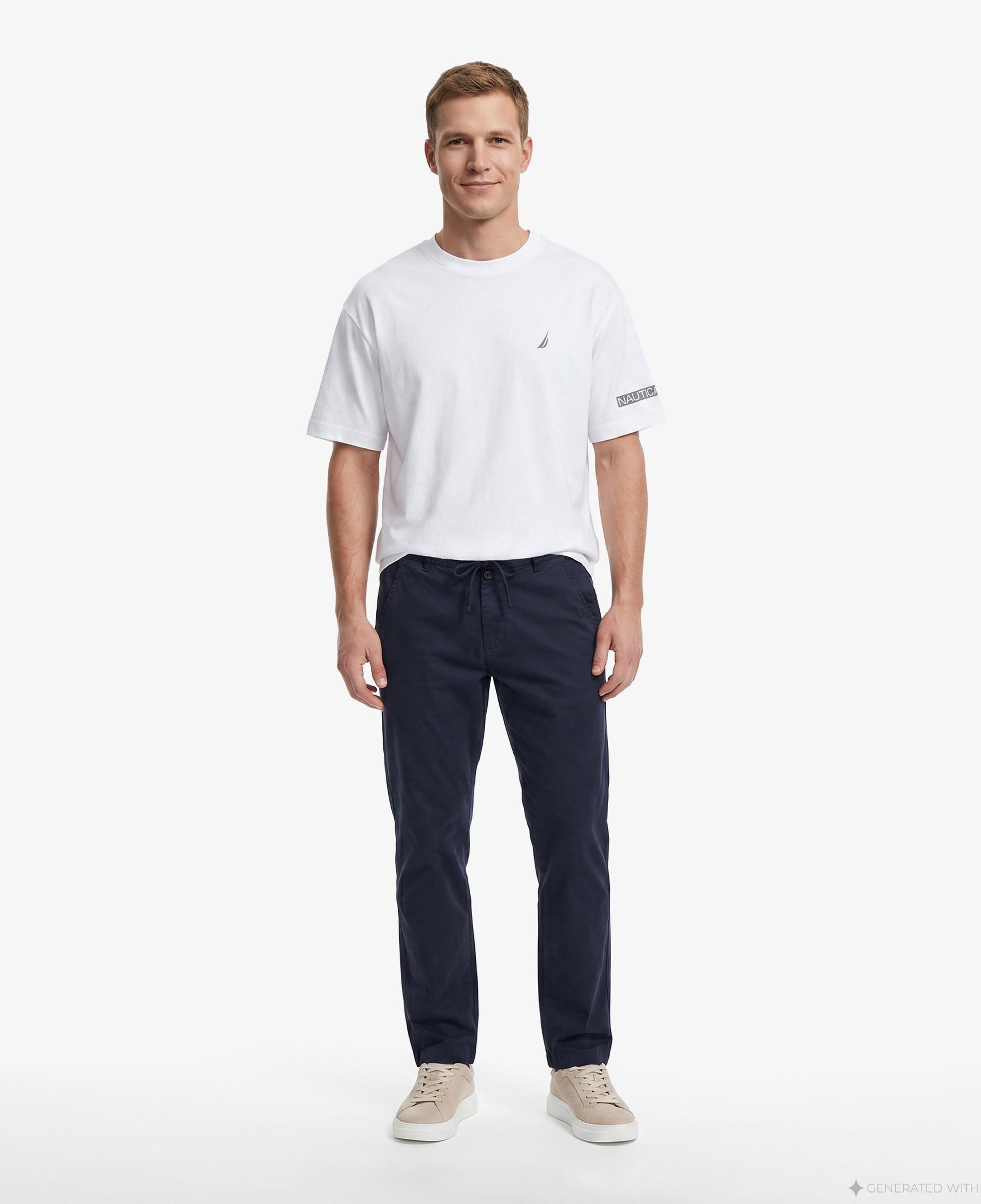 Nautica Erkek Lacivert Slim Fit Pantolon