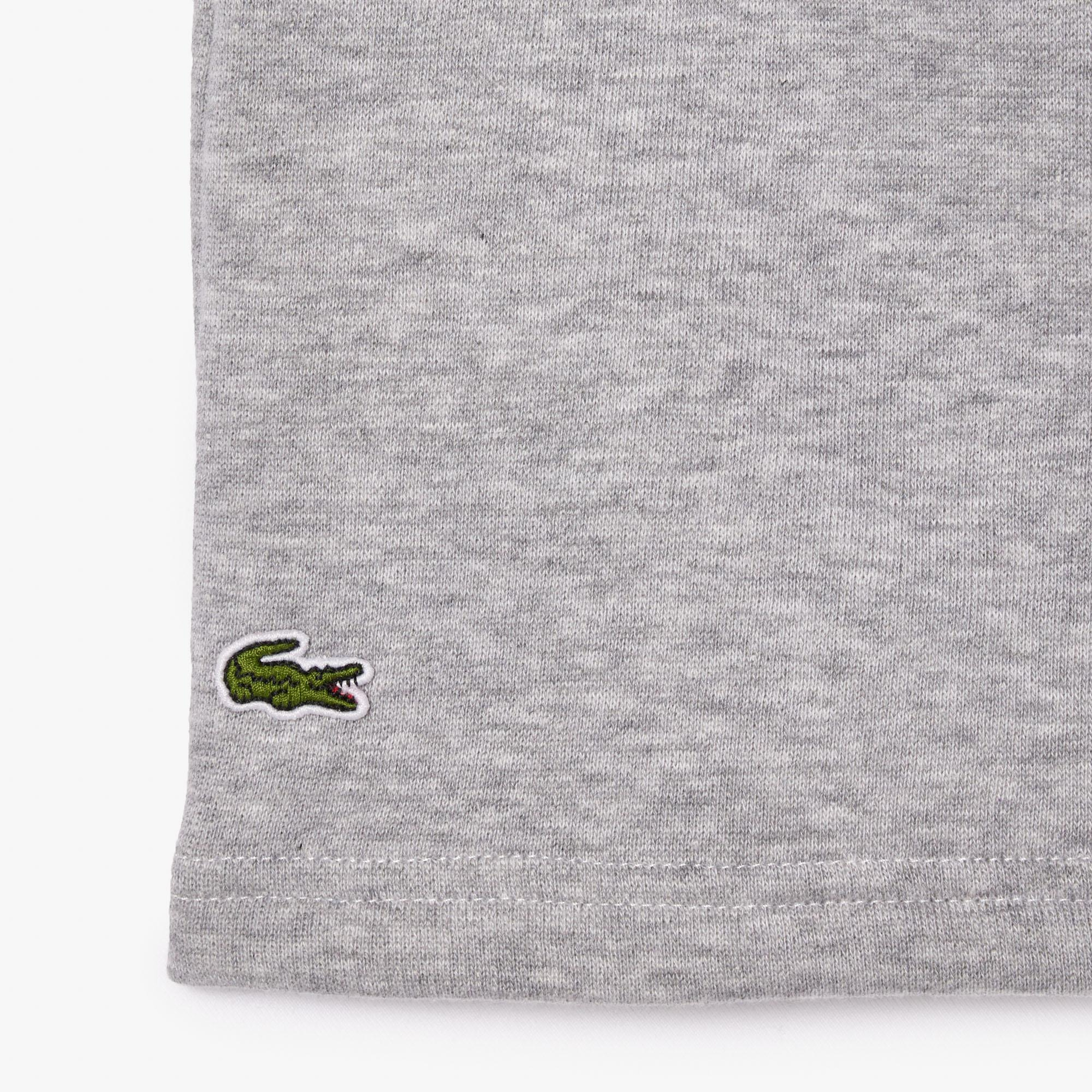 Lacoste Organic Brushed Gri Çocuk Şort