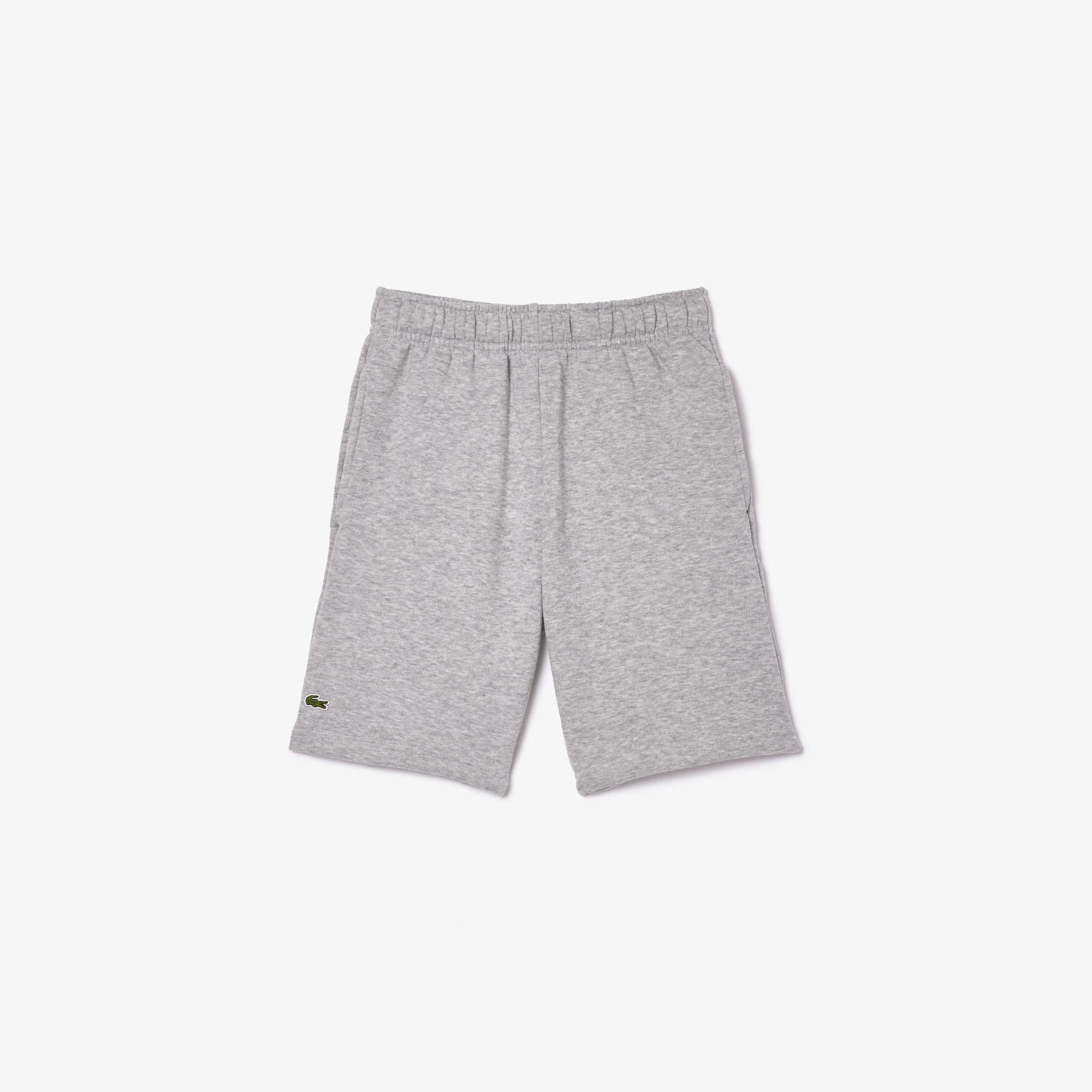 Lacoste Organic Brushed Gri Çocuk Şort