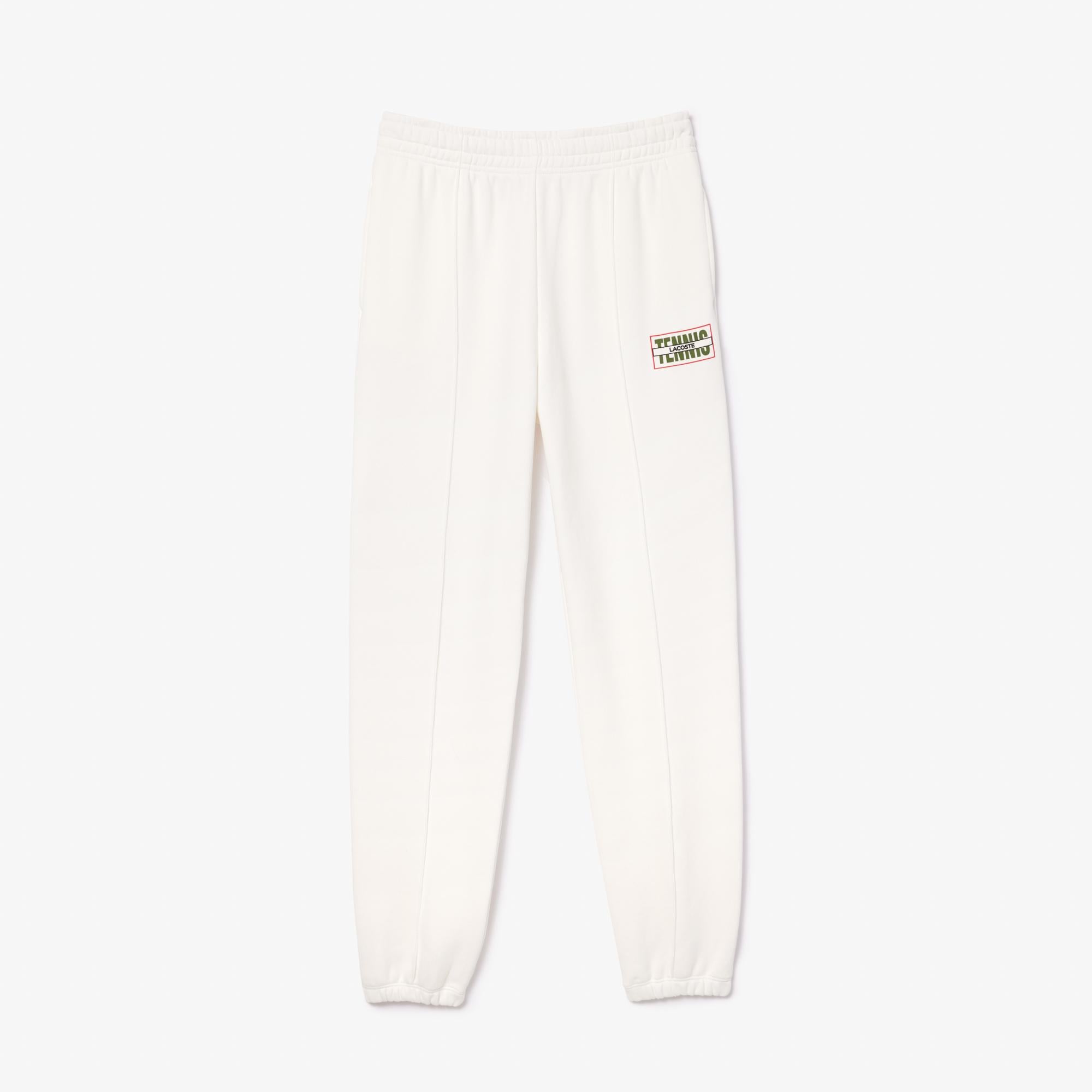 Lacoste Active Slim Fit Kadın Beyaz Eşofman Altı