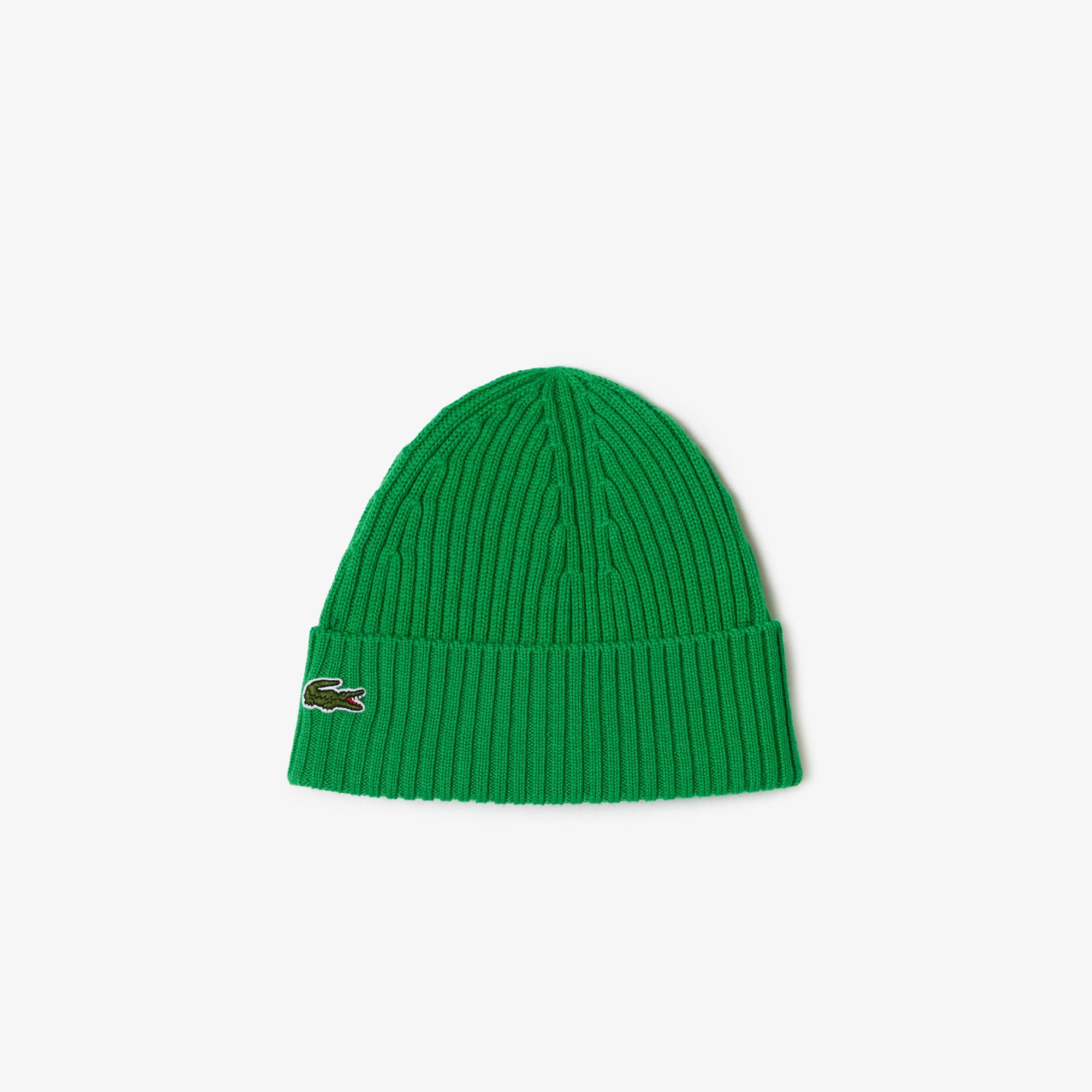 Lacoste Unisex Renkli Yün Bere
