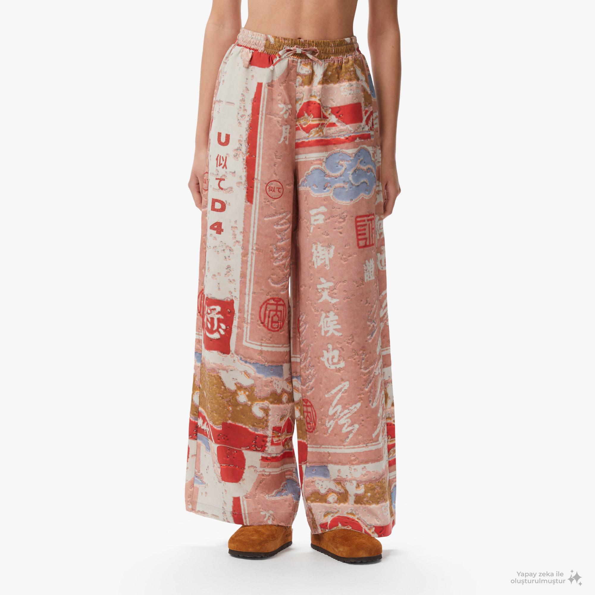 UNITED4 Regular Fit Kadın Pembe Pantolon