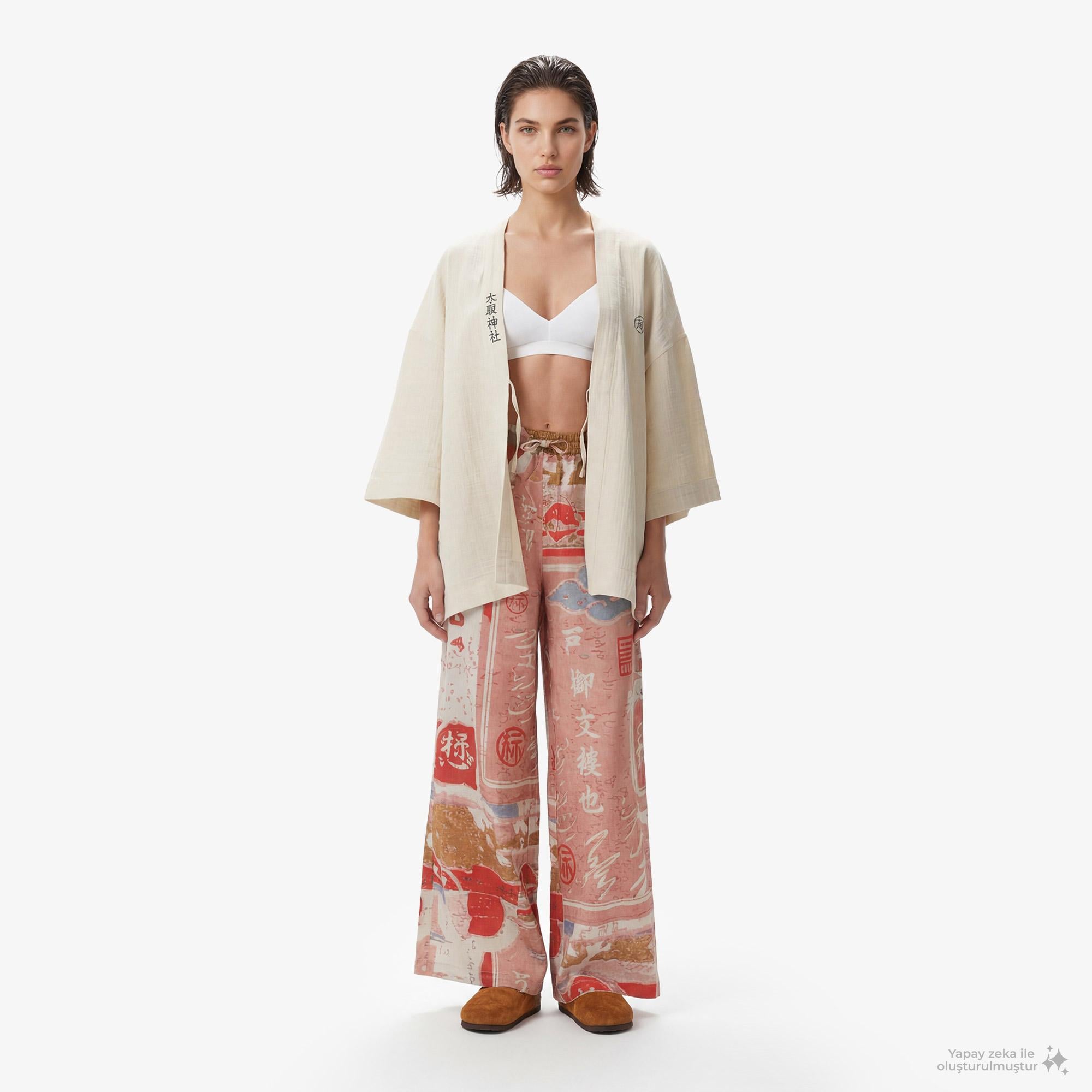 UNITED4 Regular Fit Kadın Pembe Pantolon